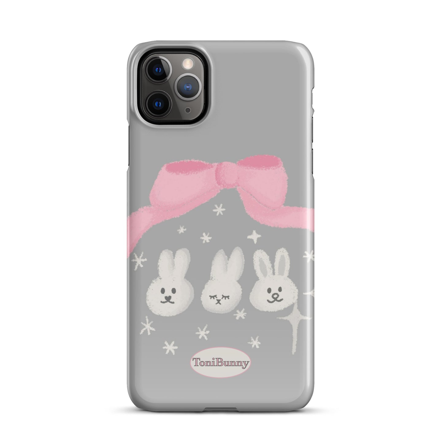 π ToniBunny Ribbon Bunny Friends iPhone Snap Case π