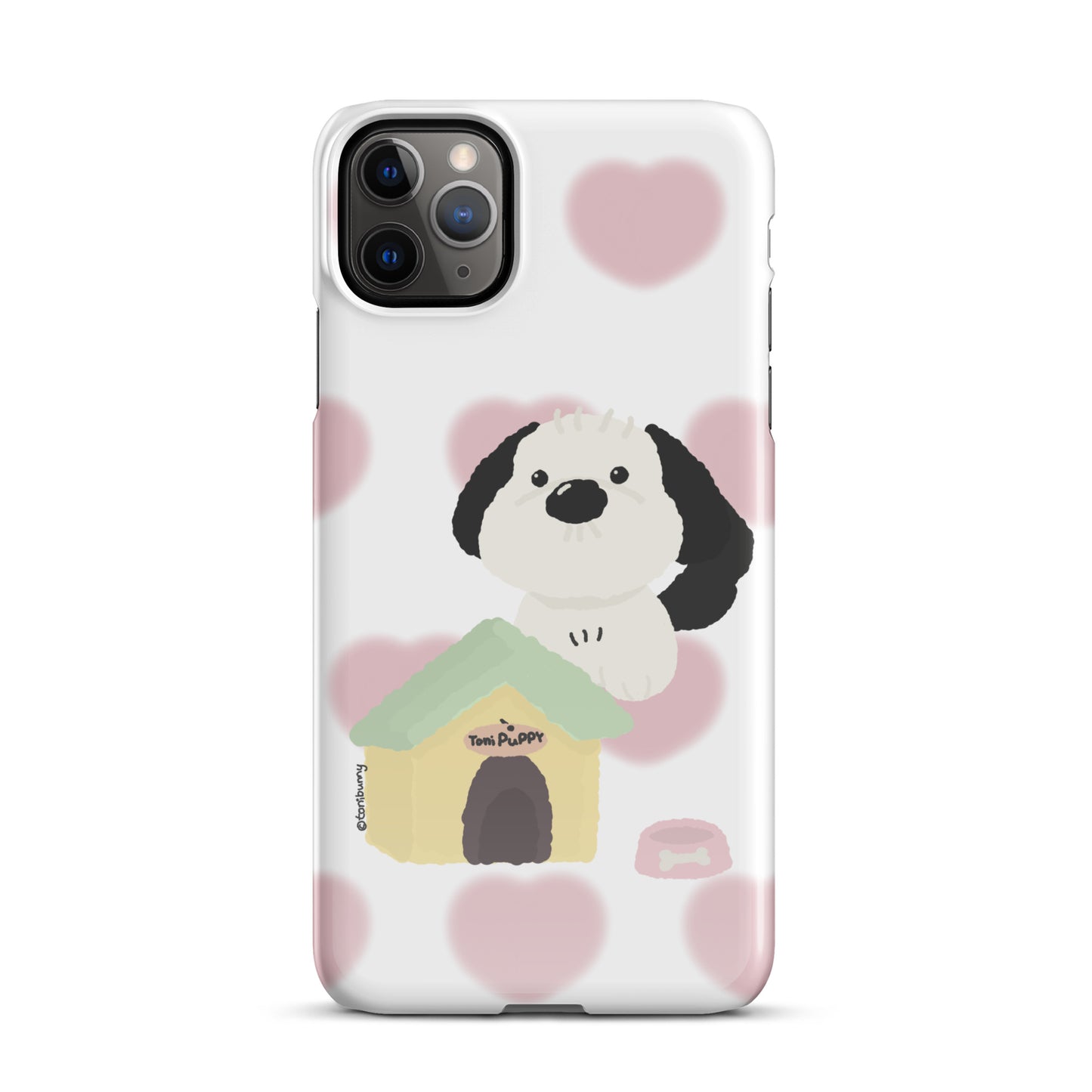 πΆ Pink Pattern ToniPuppy iPhone Snap Case πΆ