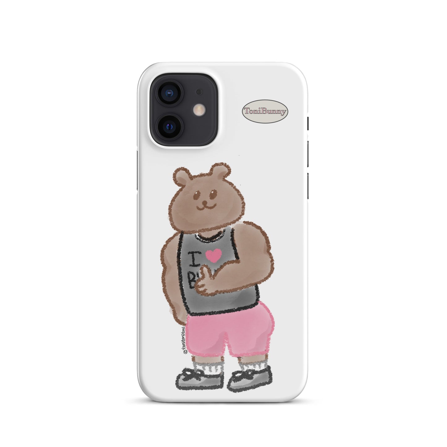 π» Athletic ToniBear iPhone Snap Case π»