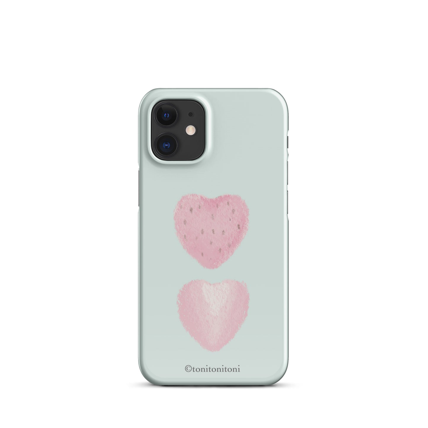 🍓Blue Strawberry iPhone Snap Case🍓