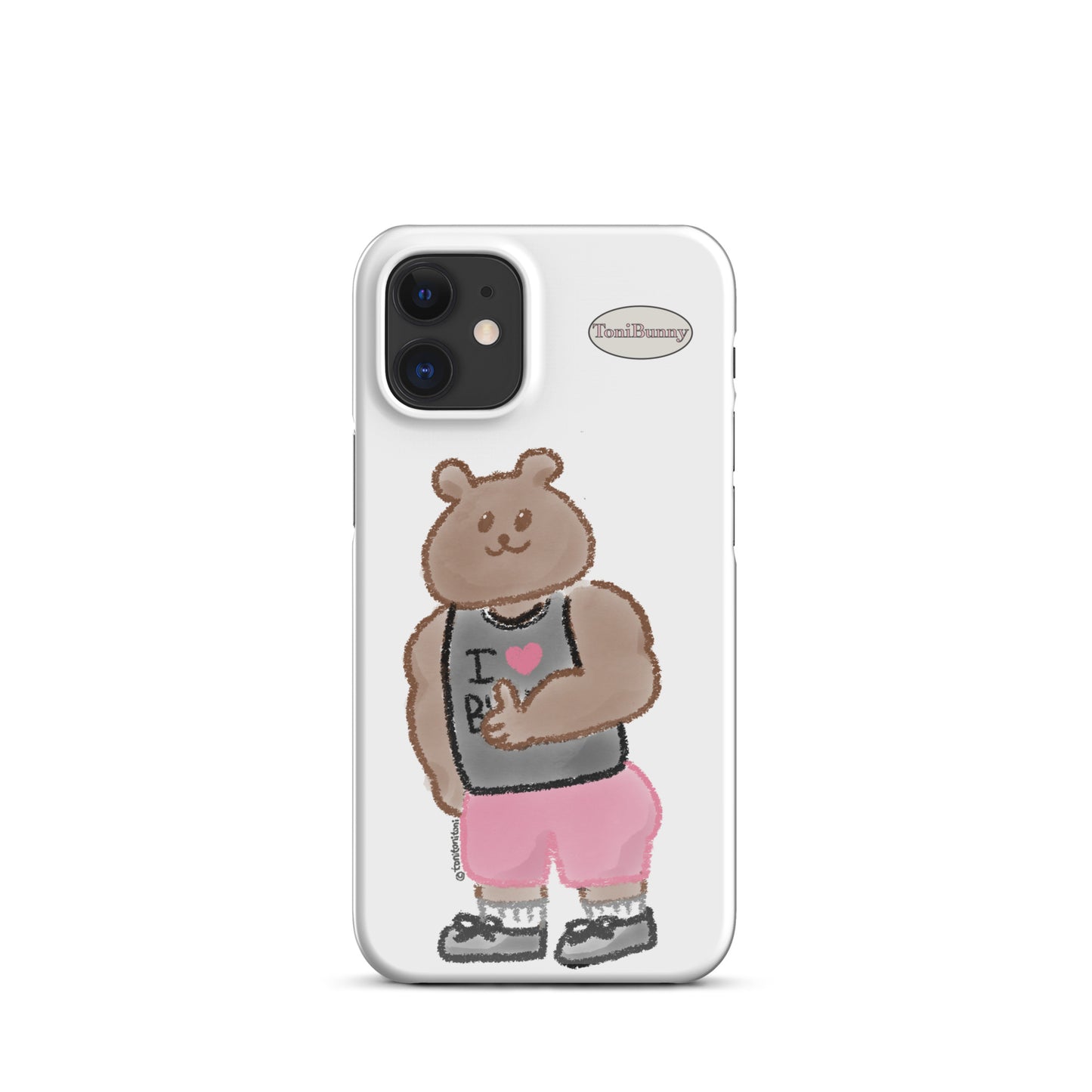 π» Athletic ToniBear iPhone Snap Case π»