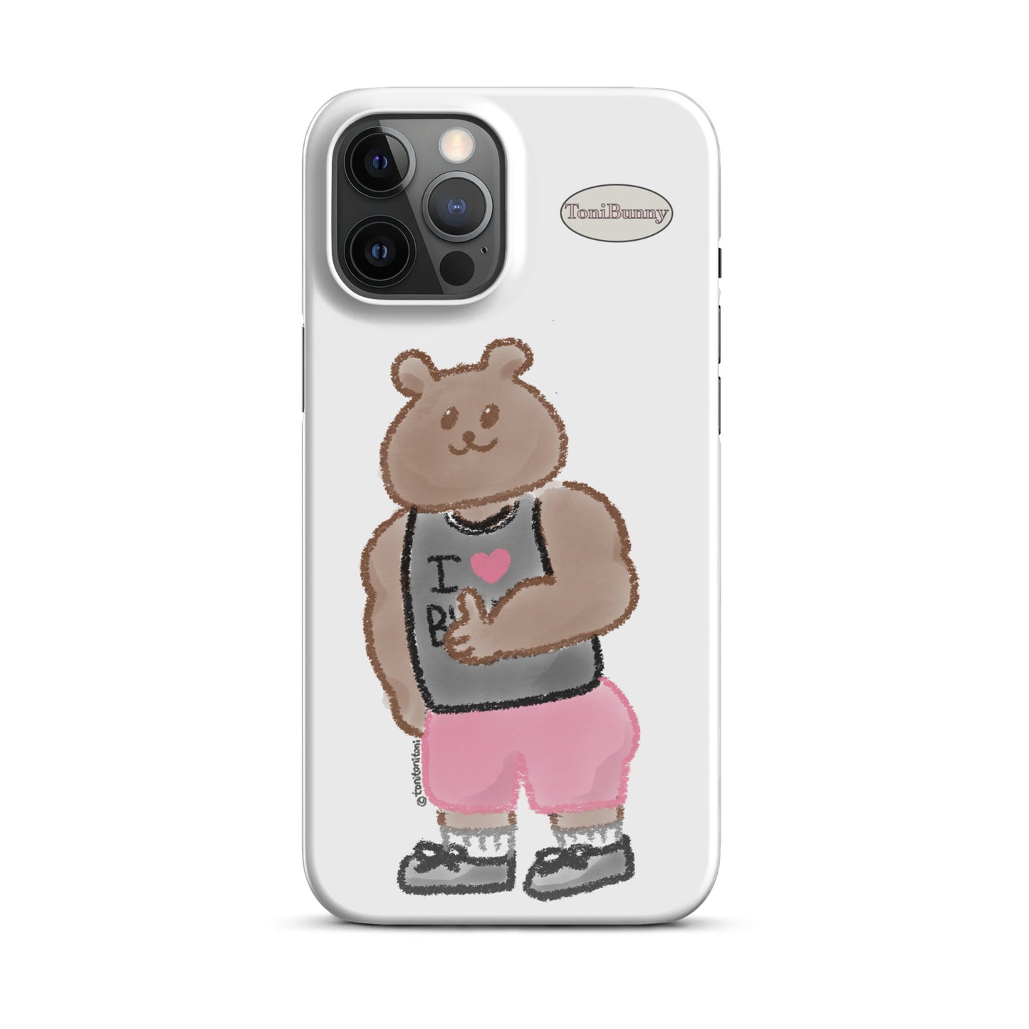 π» Athletic ToniBear iPhone Snap Case π»
