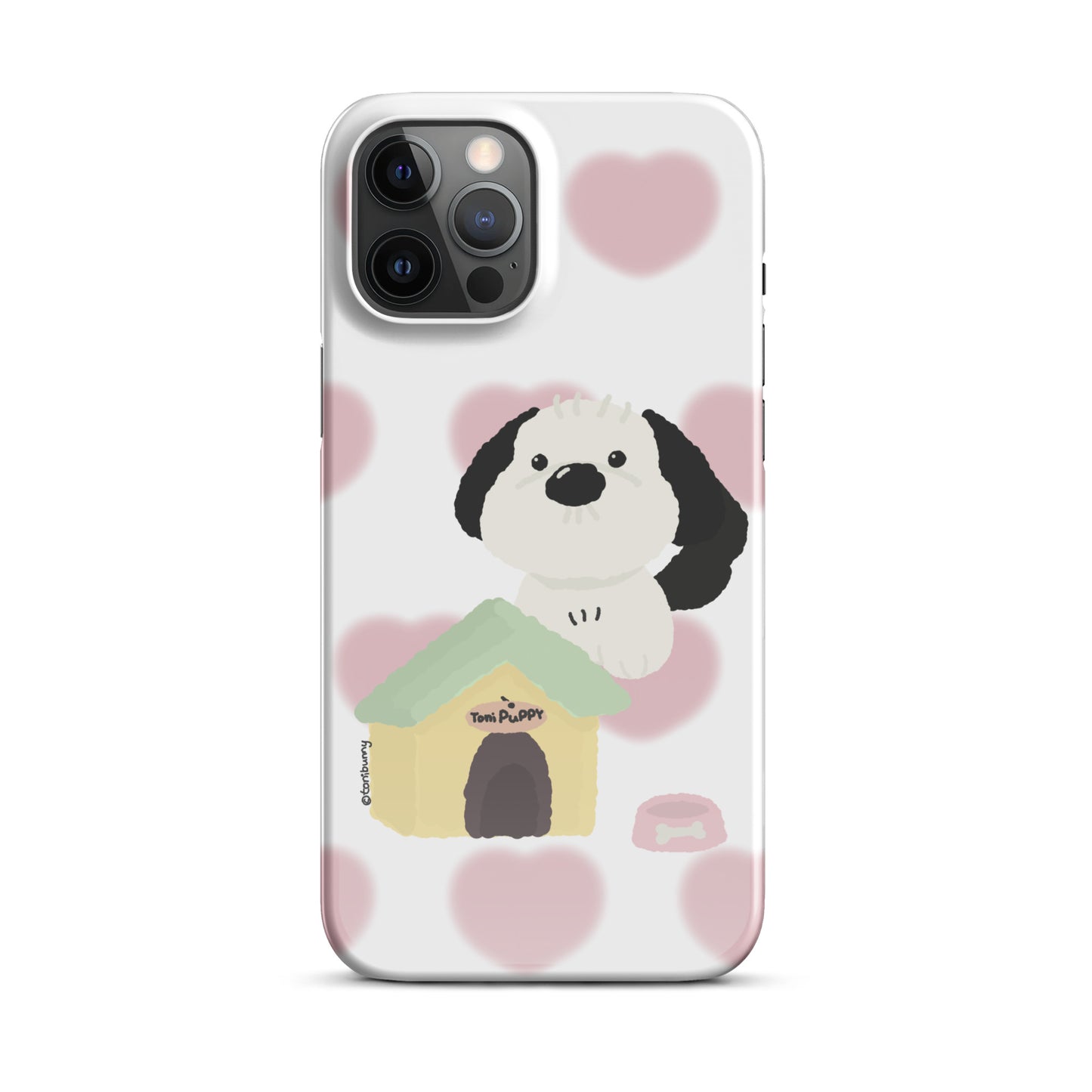 πΆ Pink Pattern ToniPuppy iPhone Snap Case πΆ