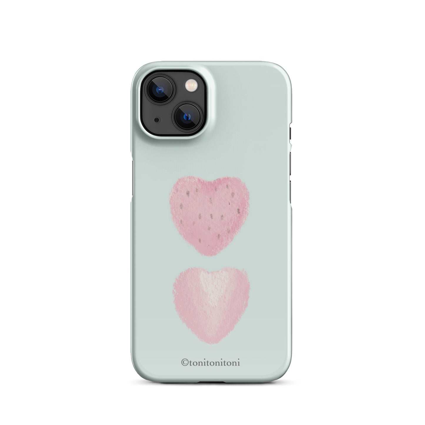 🍓Blue Strawberry iPhone Snap Case🍓