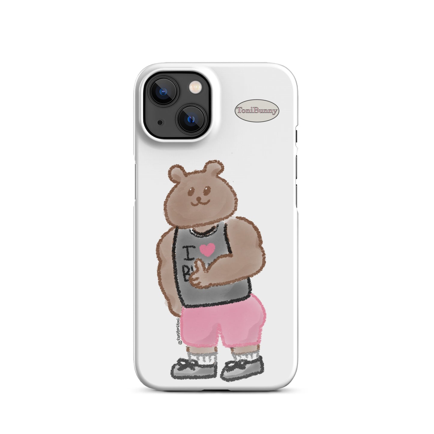 π» Athletic ToniBear iPhone Snap Case π»