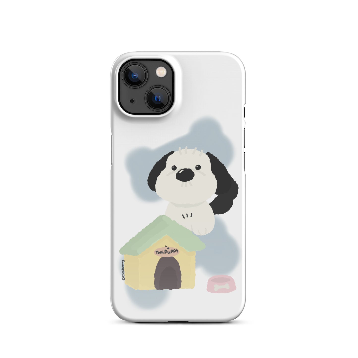 ๐พ Blue ToniPuppy iPhone Snap Case ๐พ