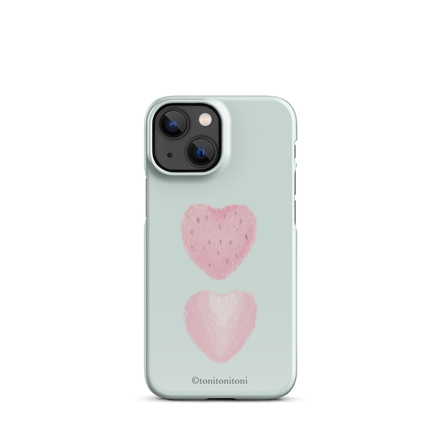 🍓Blue Strawberry iPhone Snap Case🍓