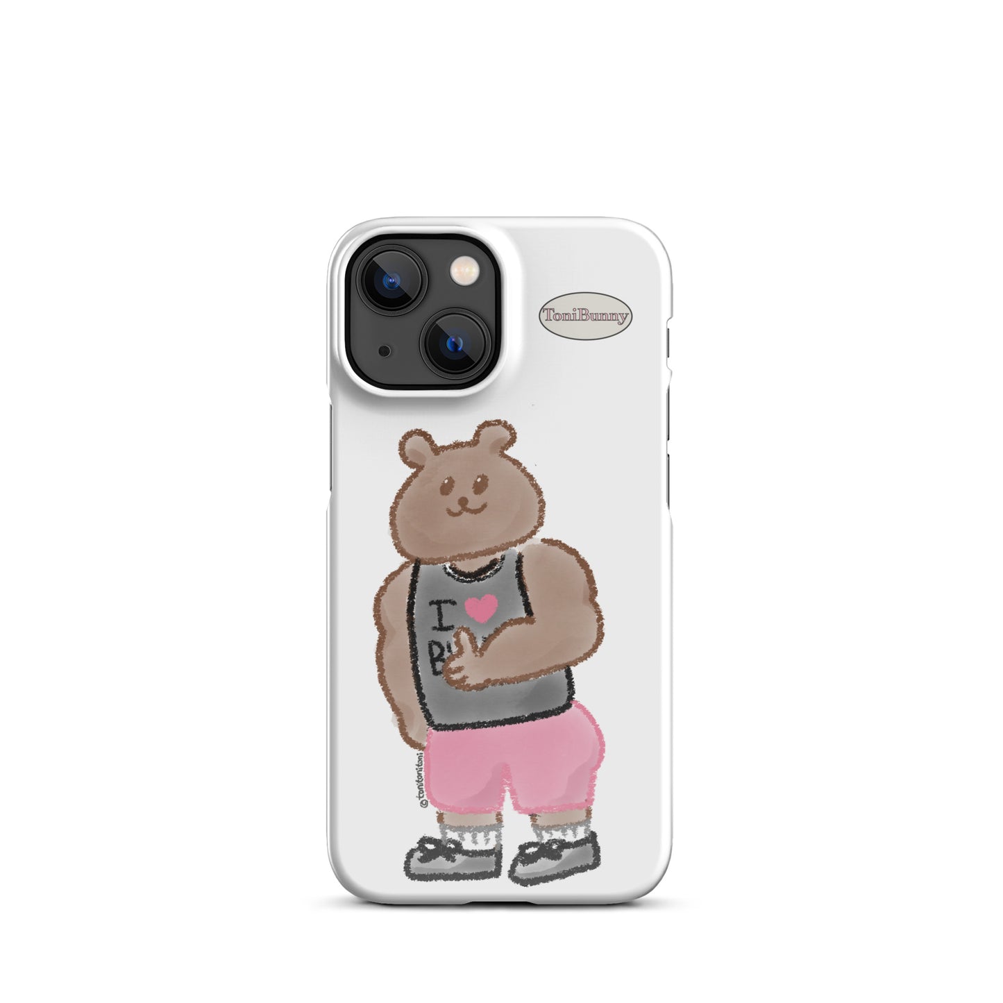 π» Athletic ToniBear iPhone Snap Case π»