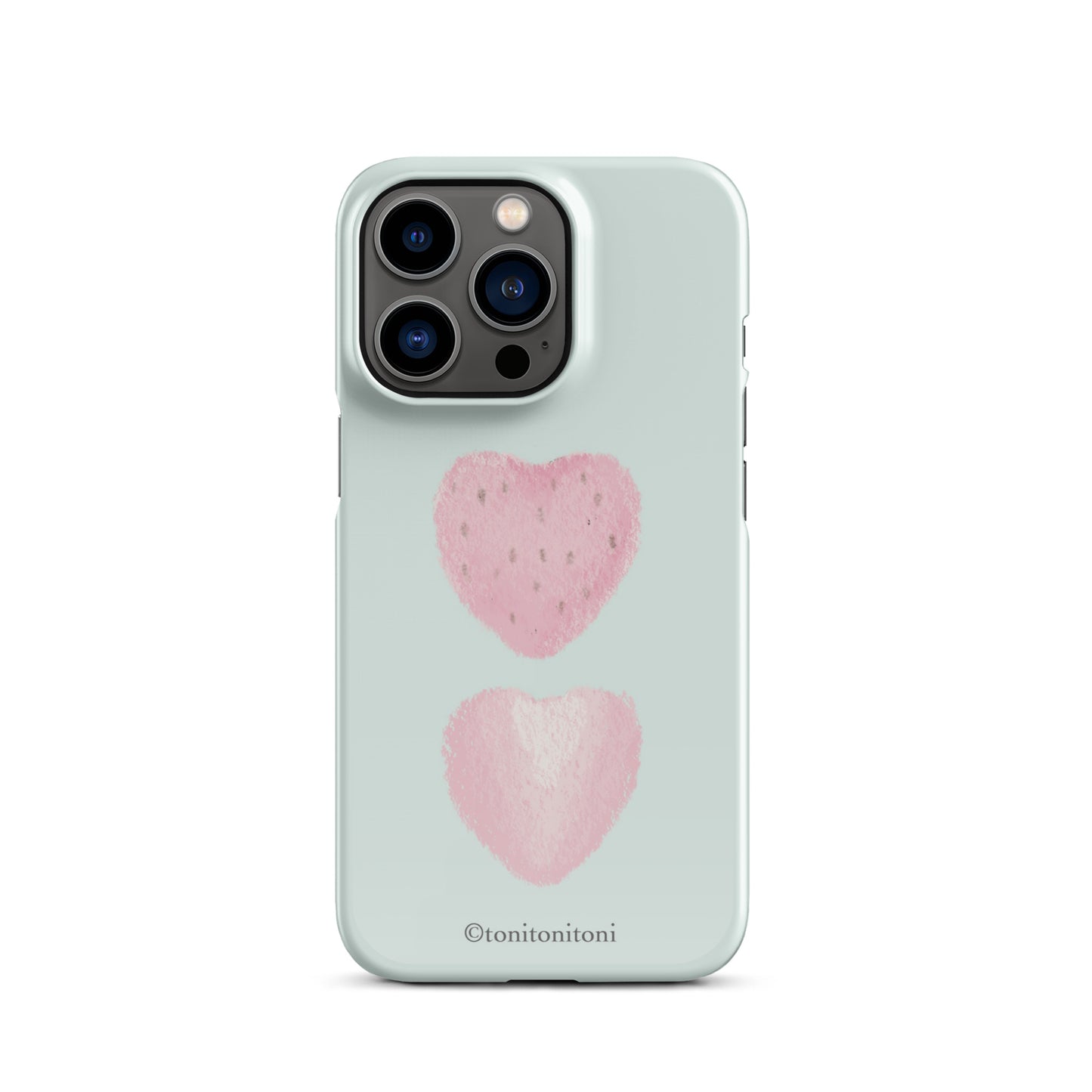 🍓Blue Strawberry iPhone Snap Case🍓