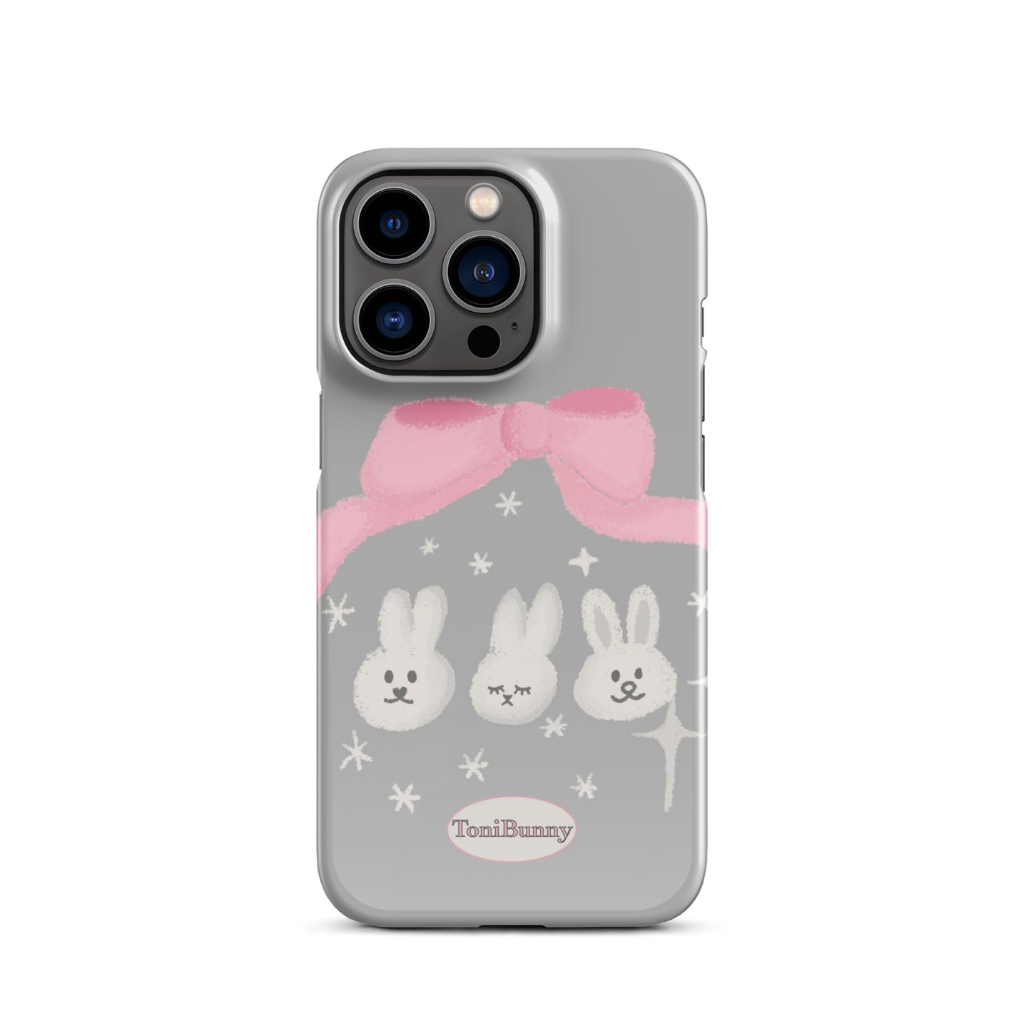 π ToniBunny Ribbon Bunny Friends iPhone Snap Case π