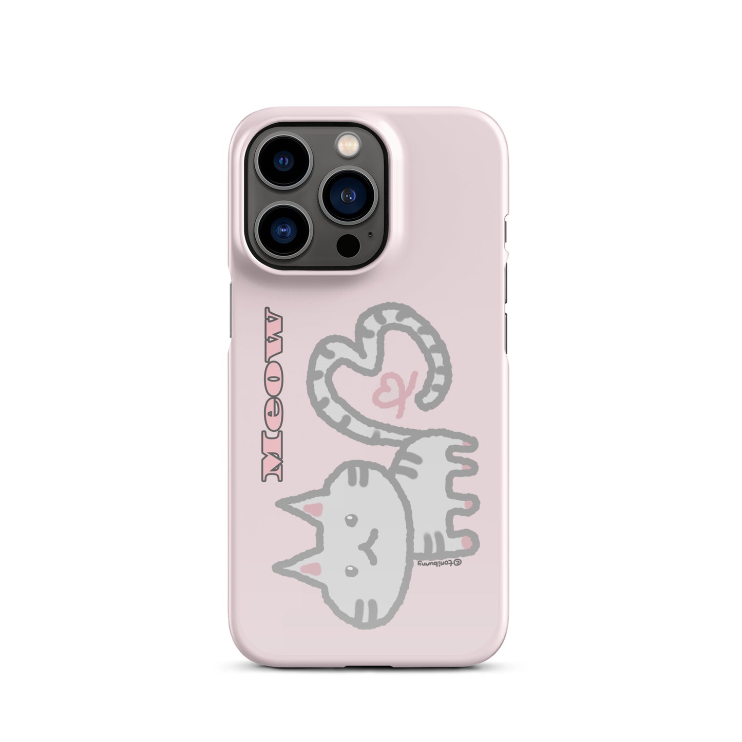 ๐พ Meow Cat Pink iPhone Snap Case ๐พ