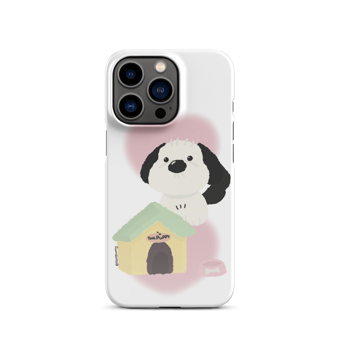 ๐ถ Pink ToniPuppy iPhone Snap Case ๐ถ