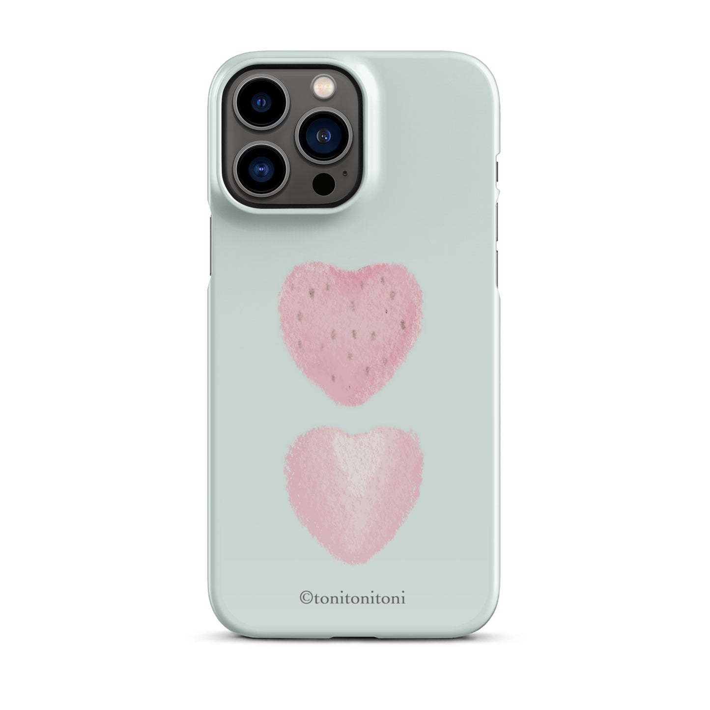 🍓Blue Strawberry iPhone Snap Case🍓