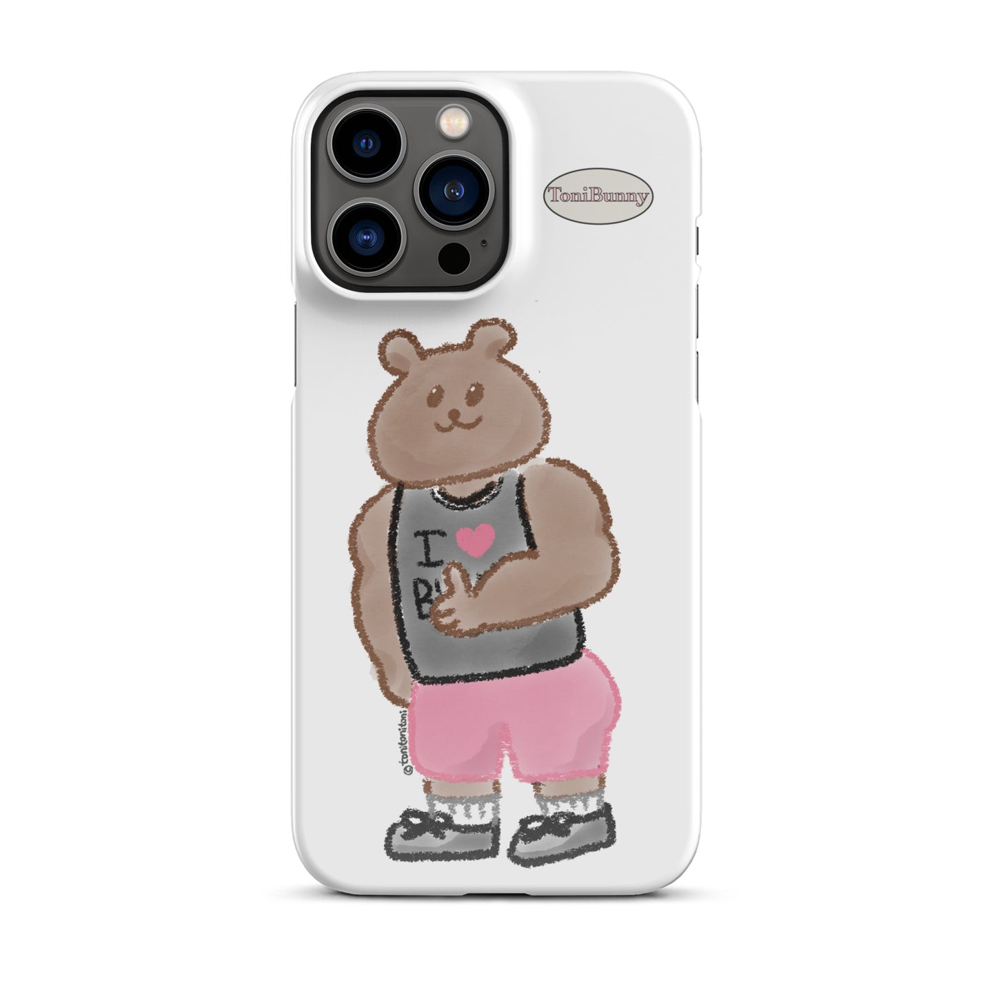 π» Athletic ToniBear iPhone Snap Case π»
