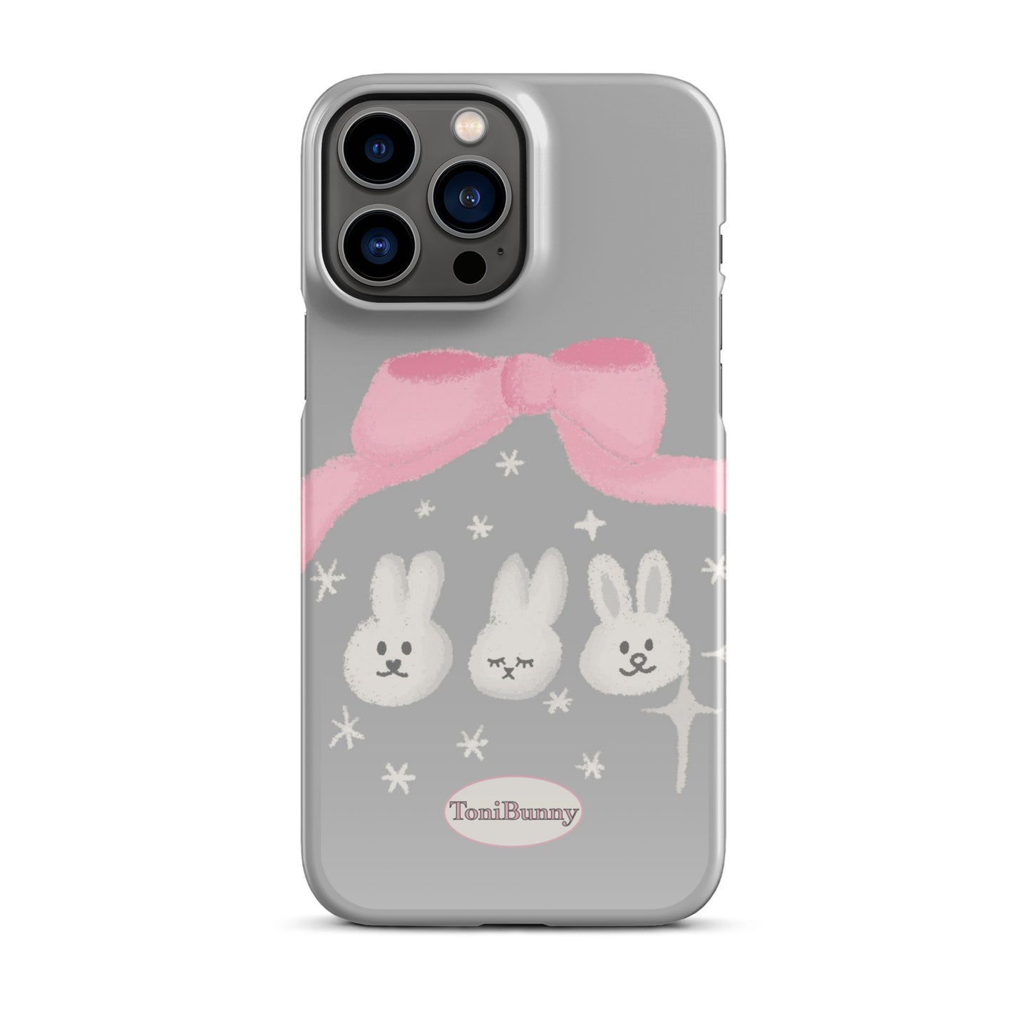 π ToniBunny Ribbon Bunny Friends iPhone Snap Case π