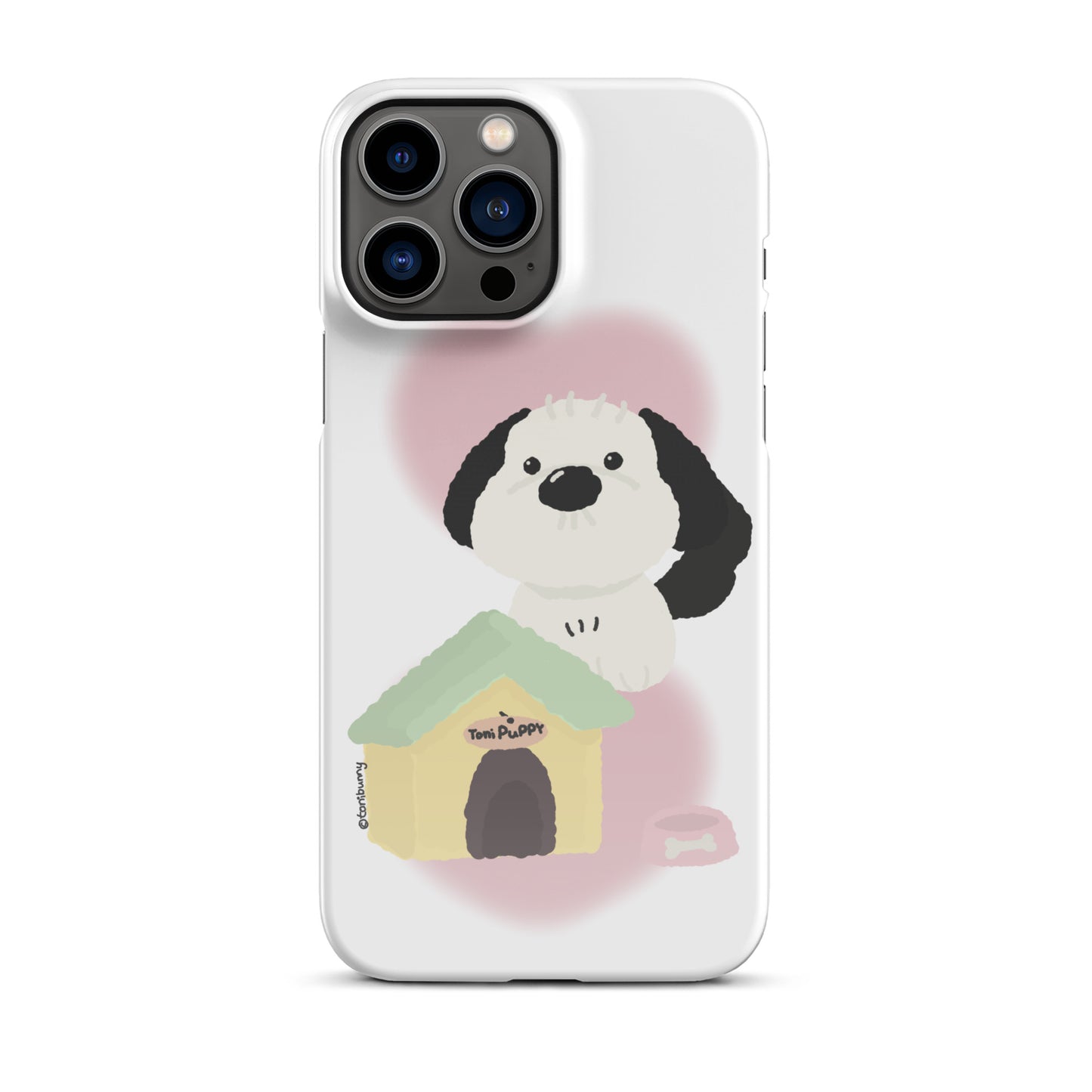๐ถ Pink ToniPuppy iPhone Snap Case ๐ถ
