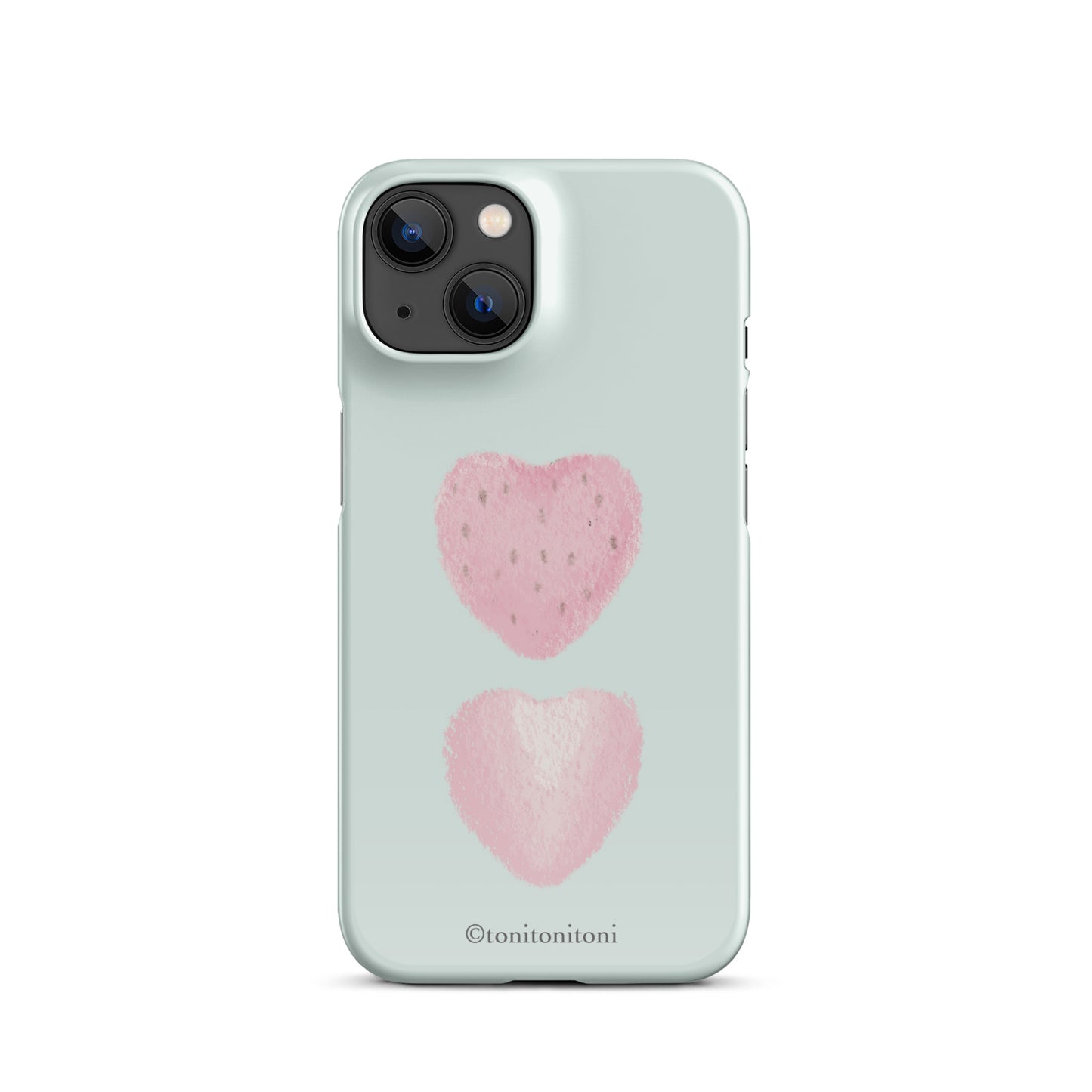 🍓Blue Strawberry iPhone Snap Case🍓