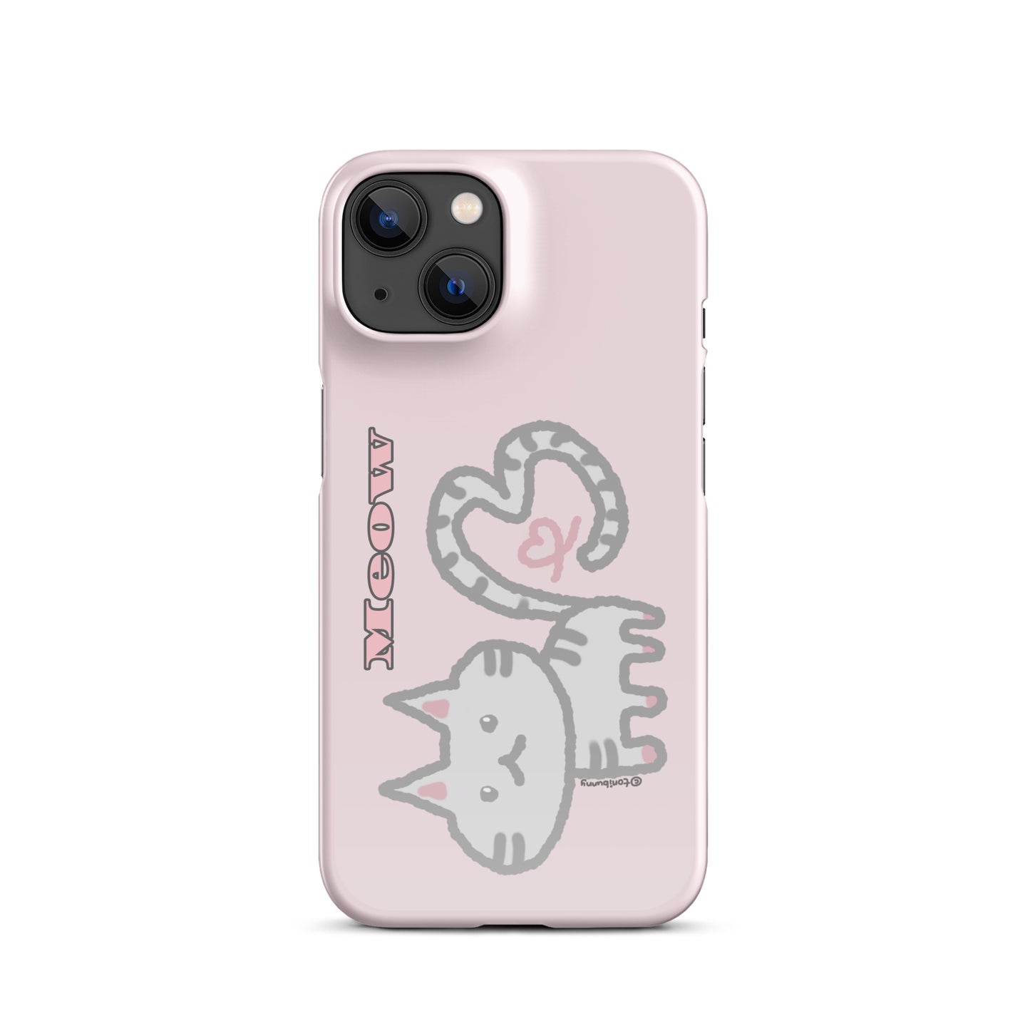 ๐พ Meow Cat Pink iPhone Snap Case ๐พ