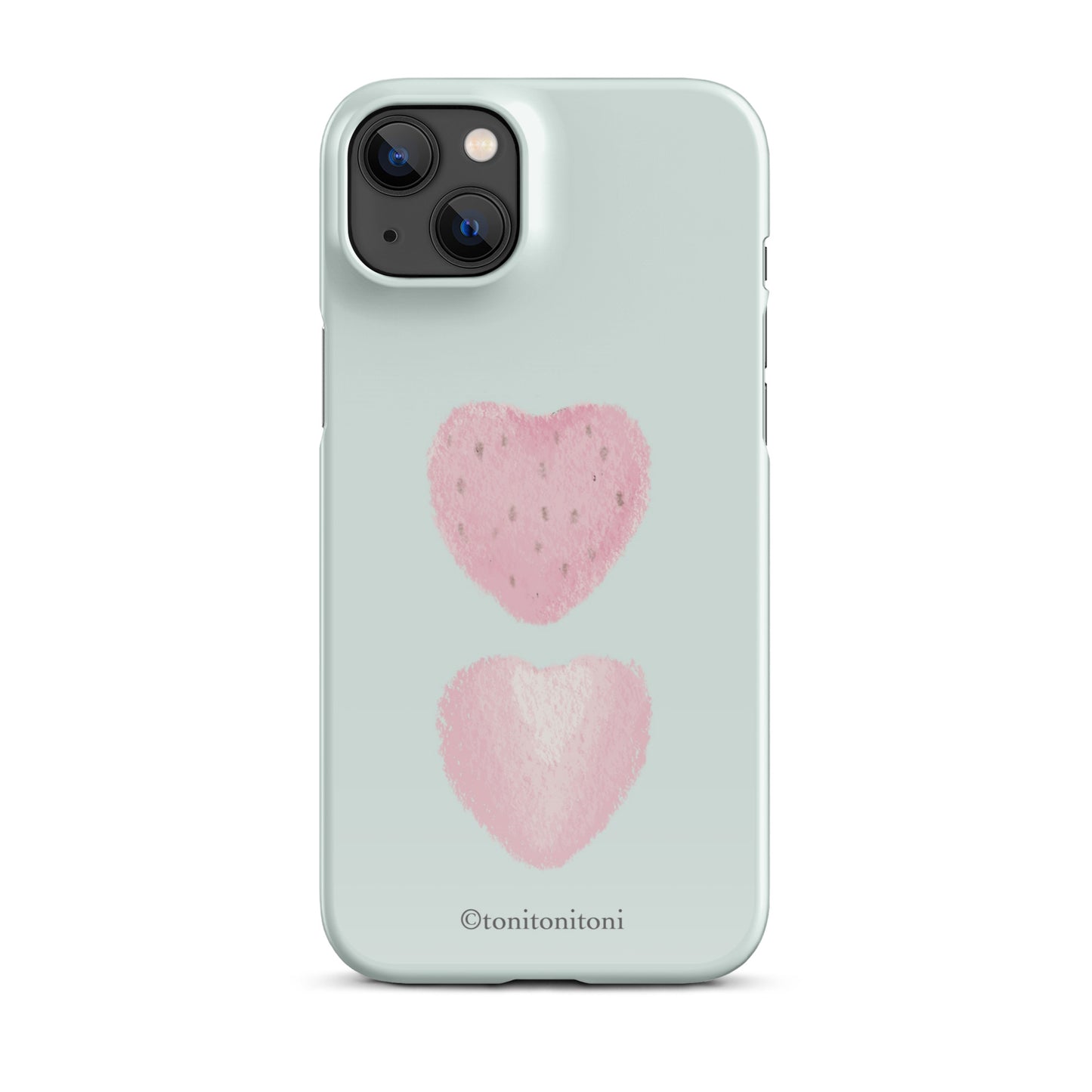 🍓Blue Strawberry iPhone Snap Case🍓