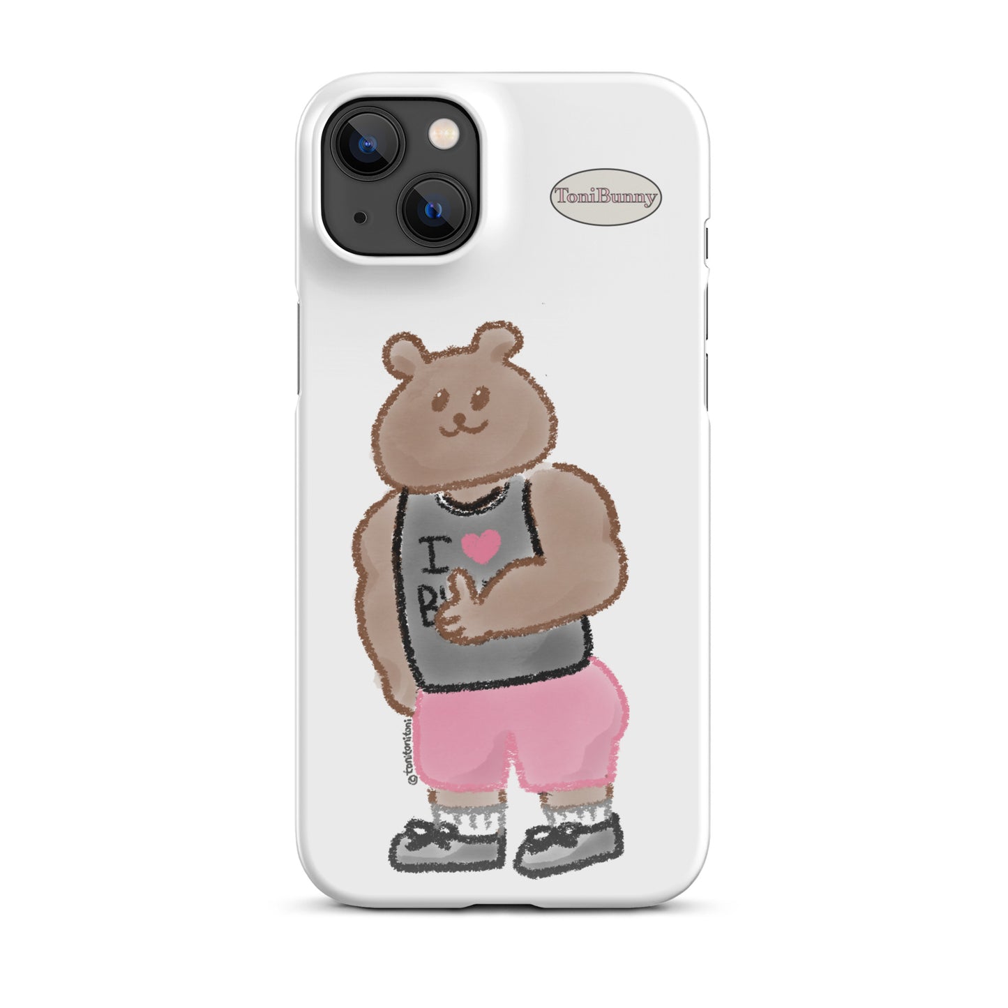 π» Athletic ToniBear iPhone Snap Case π»