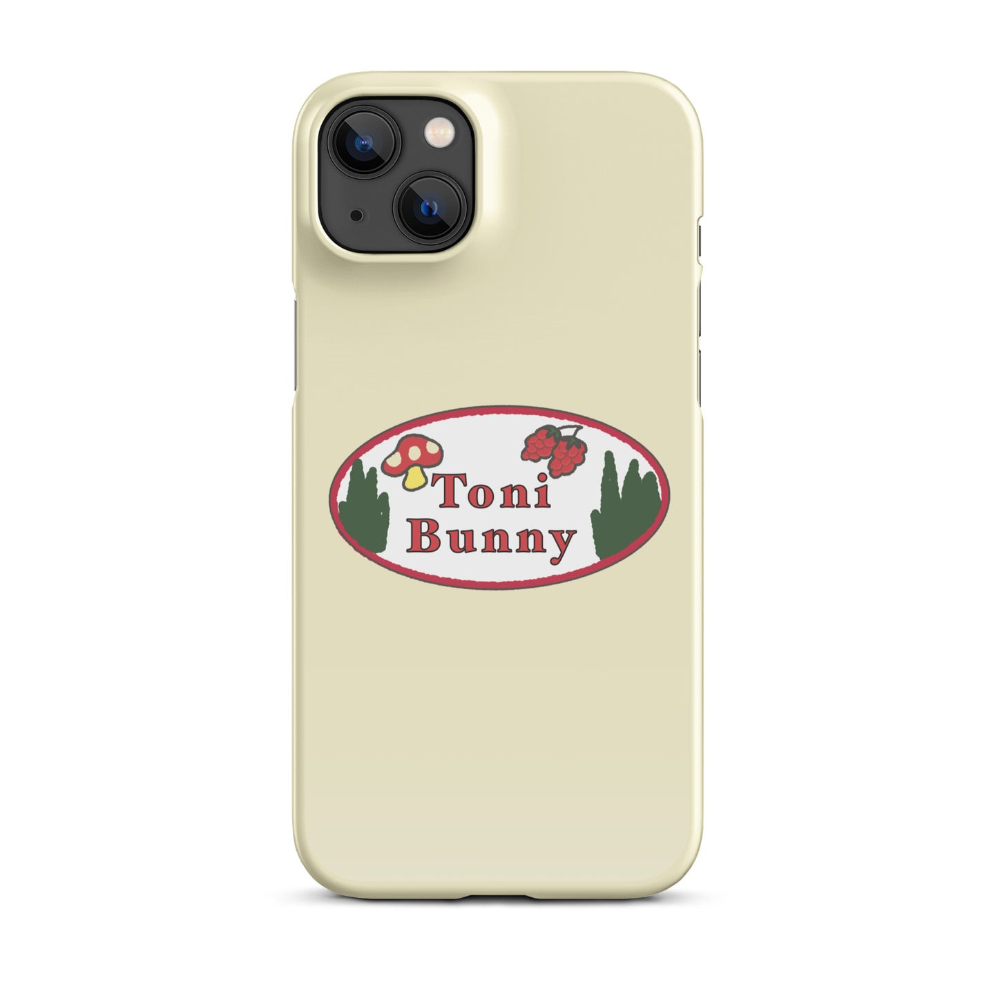 π ToniBunny Mushroom Logo iPhone Snap Case π