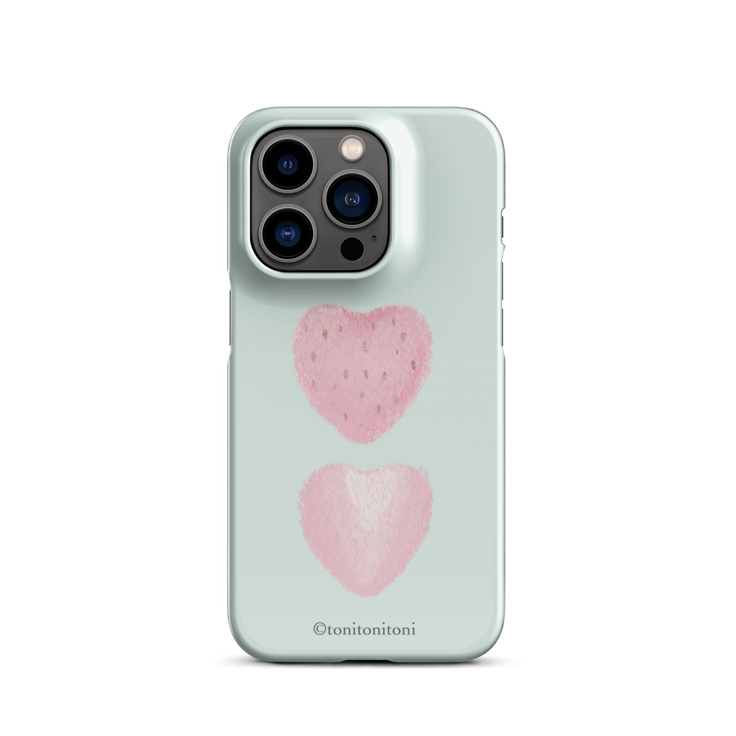 🍓Blue Strawberry iPhone Snap Case🍓
