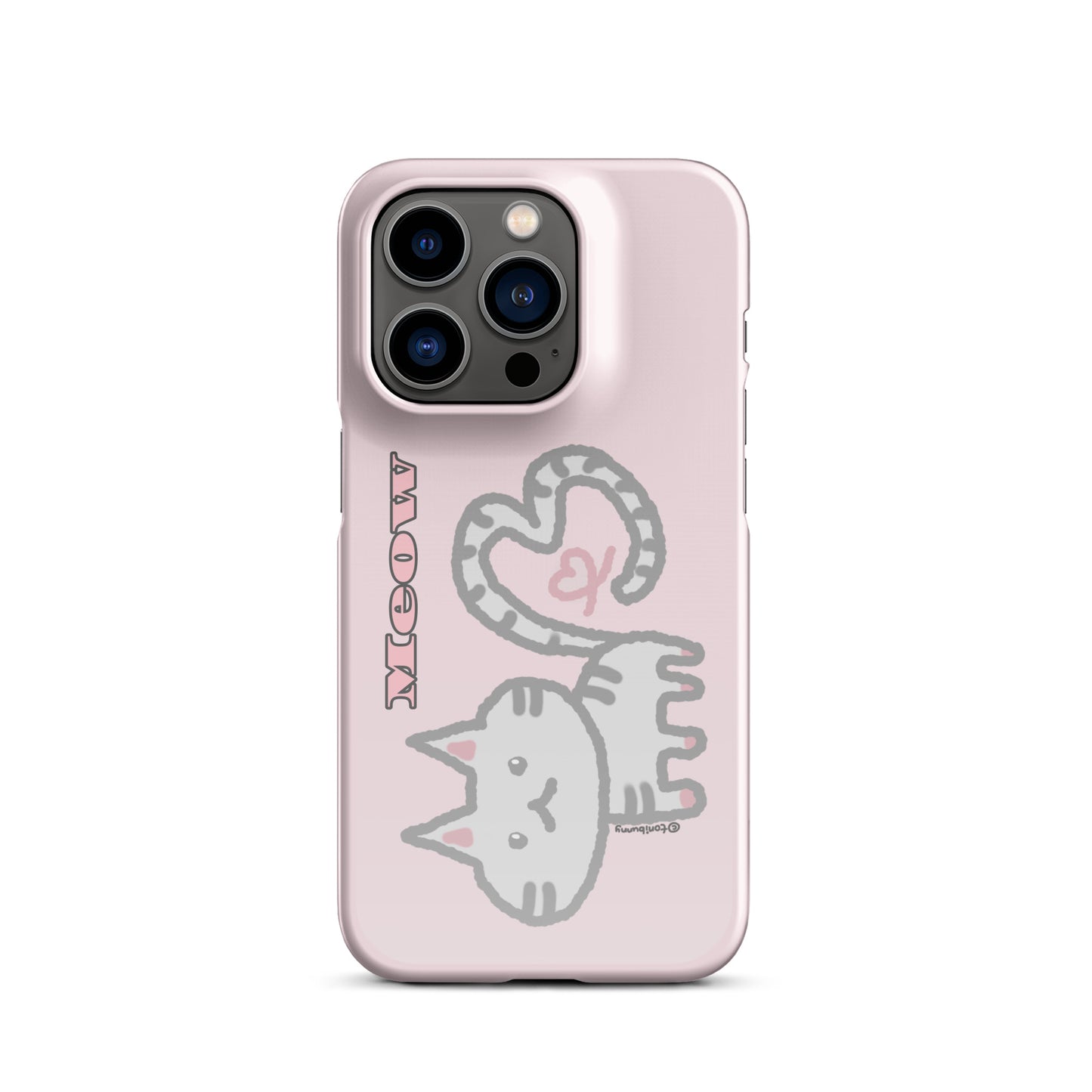 ๐พ Meow Cat Pink iPhone Snap Case ๐พ