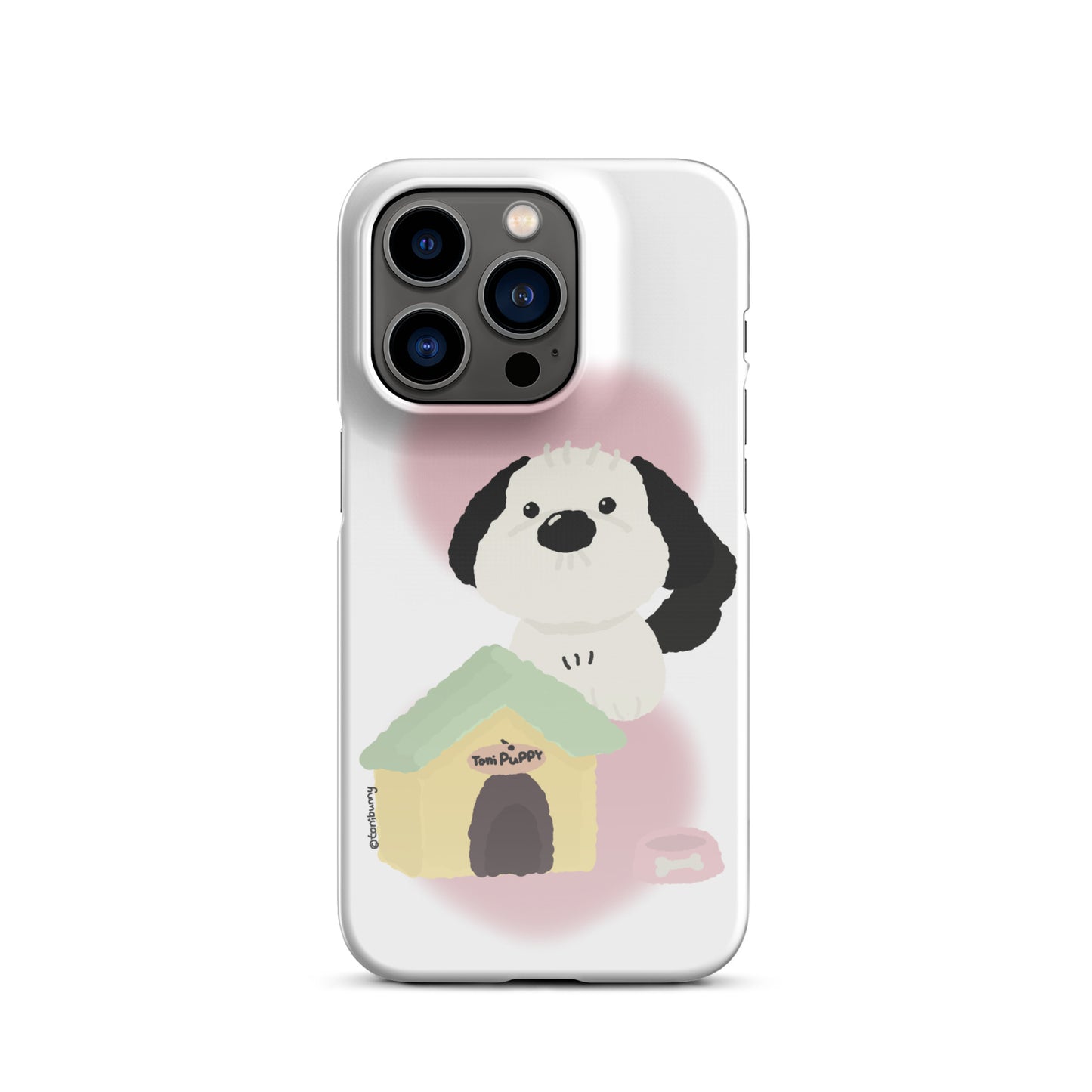 ๐ถ Pink ToniPuppy iPhone Snap Case ๐ถ