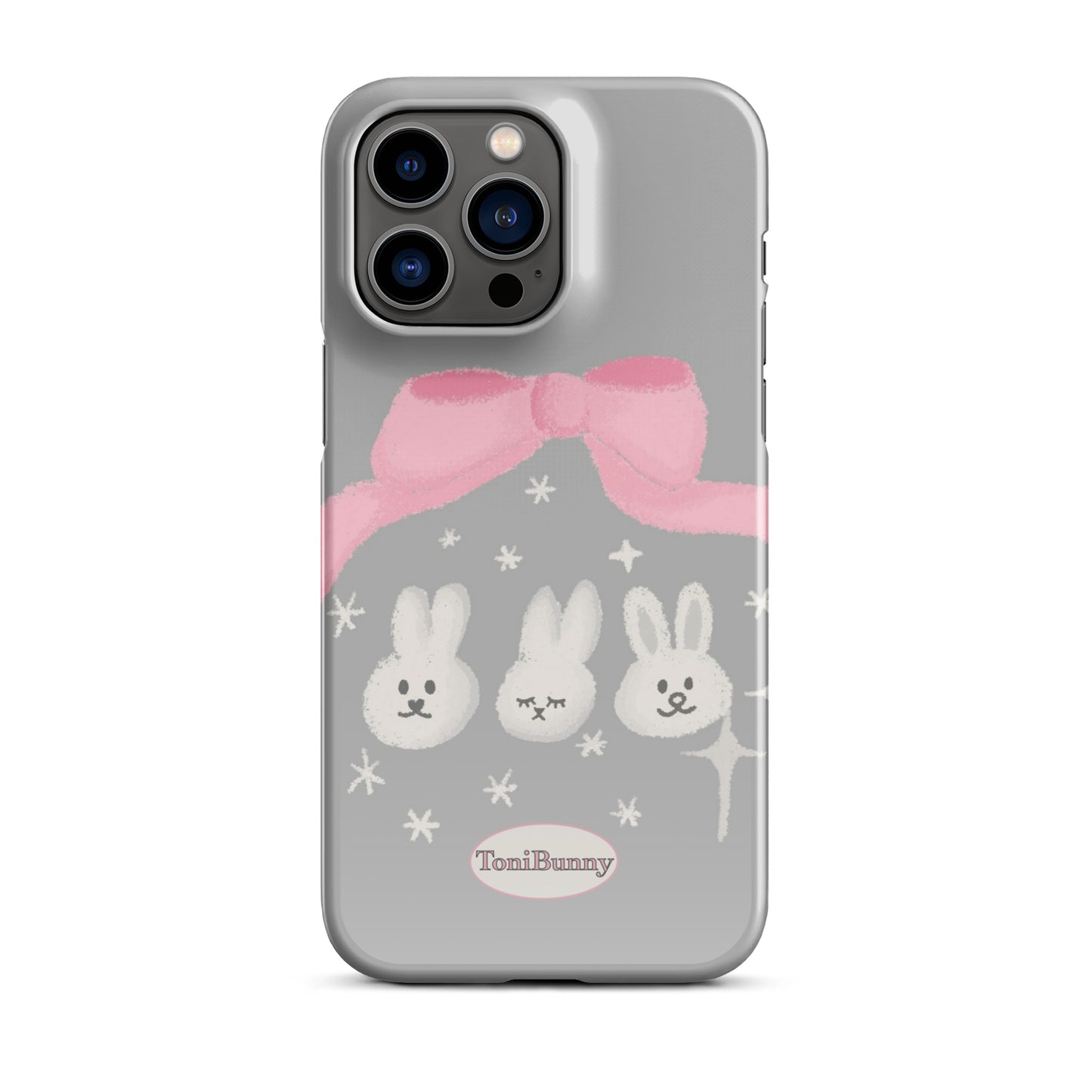 π ToniBunny Ribbon Bunny Friends iPhone Snap Case π