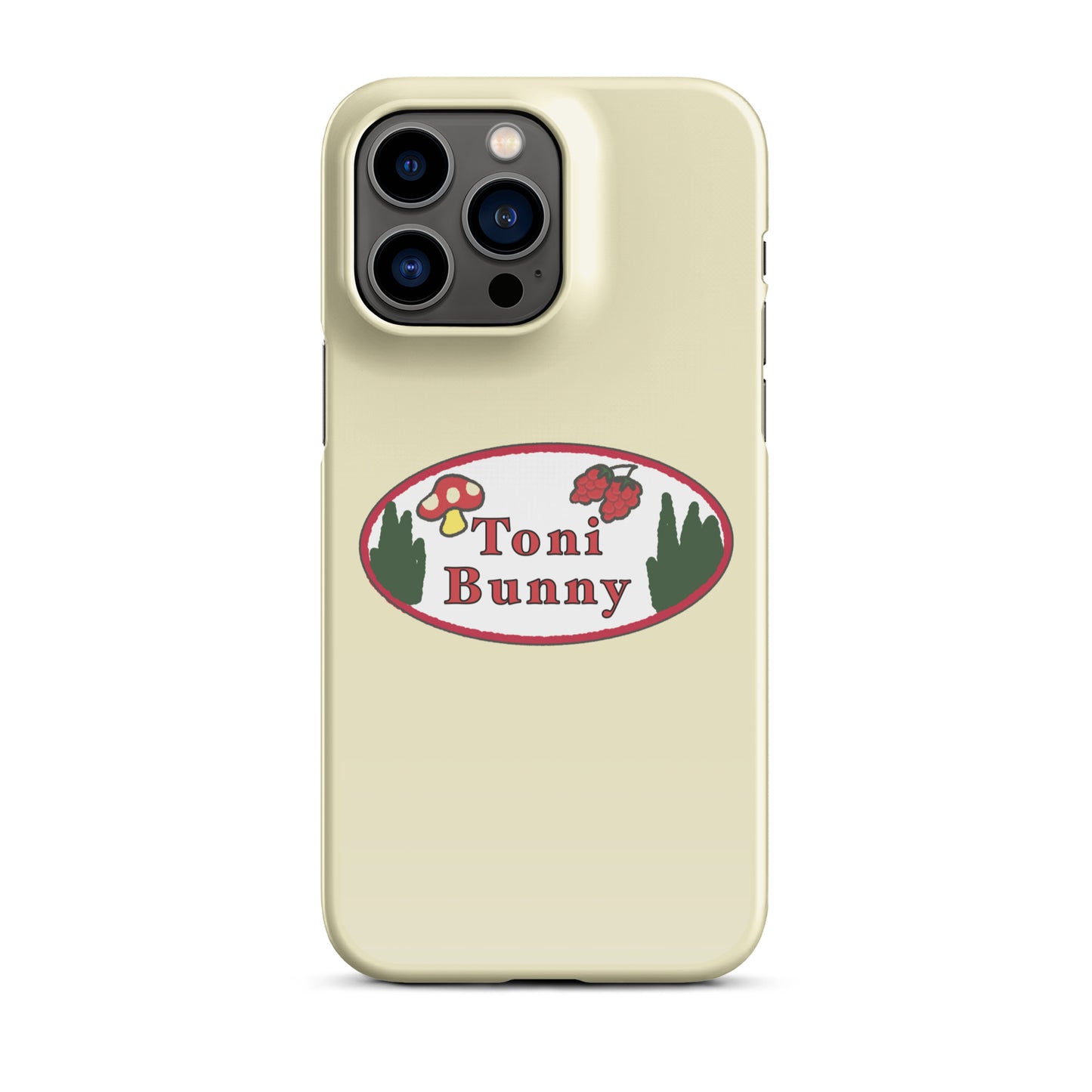π ToniBunny Mushroom Logo iPhone Snap Case π