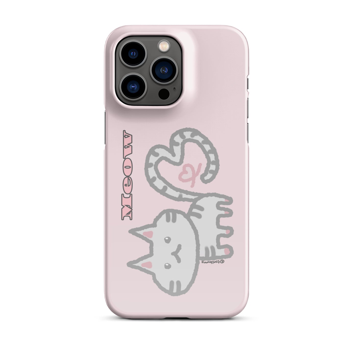 ๐พ Meow Cat Pink iPhone Snap Case ๐พ