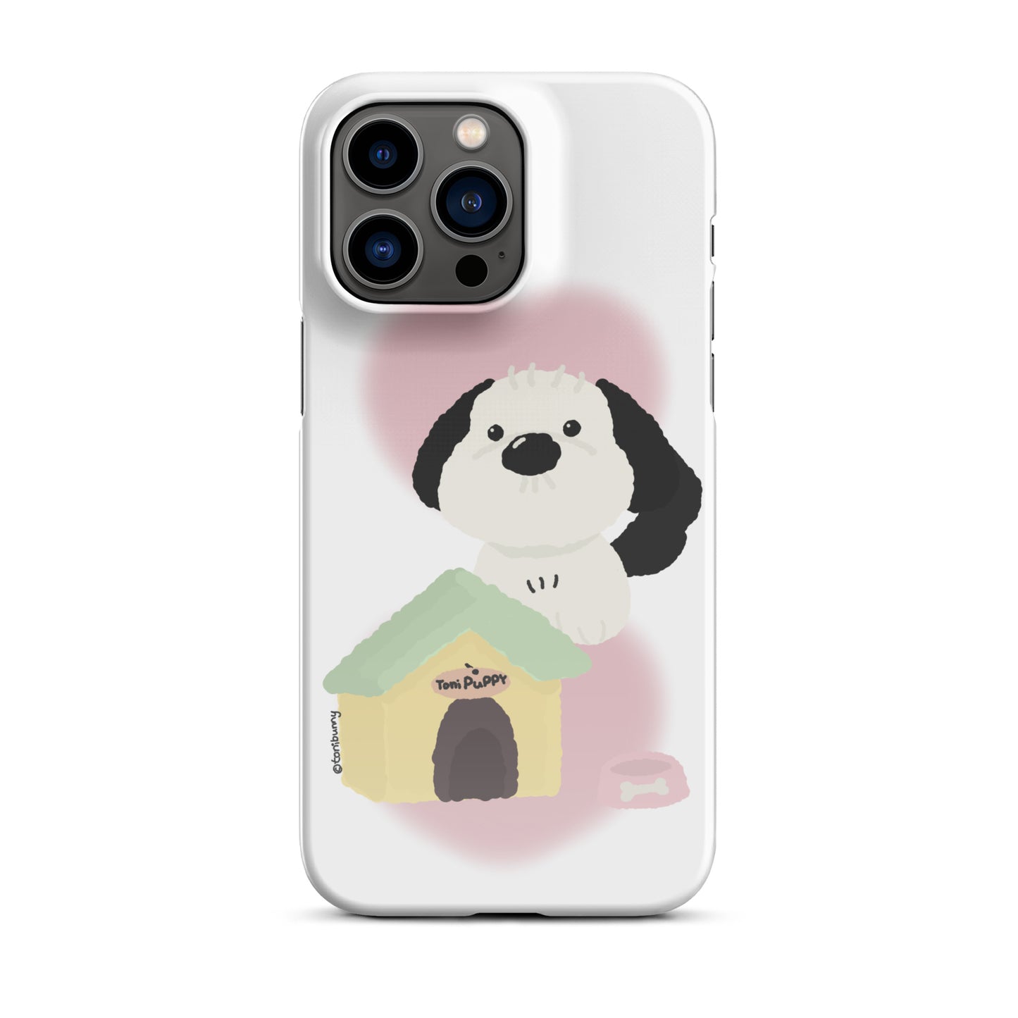 ๐ถ Pink ToniPuppy iPhone Snap Case ๐ถ