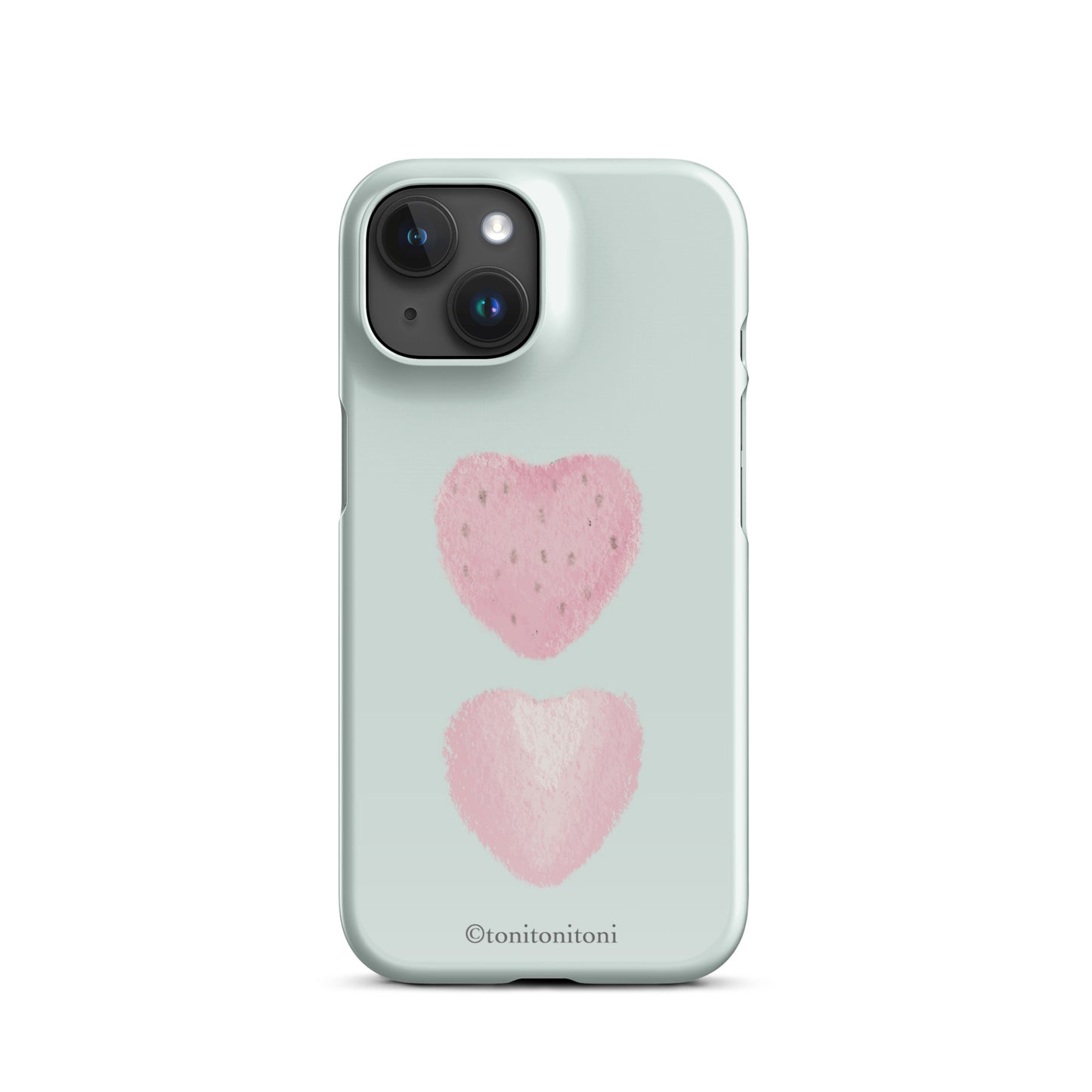 🍓Blue Strawberry iPhone Snap Case🍓