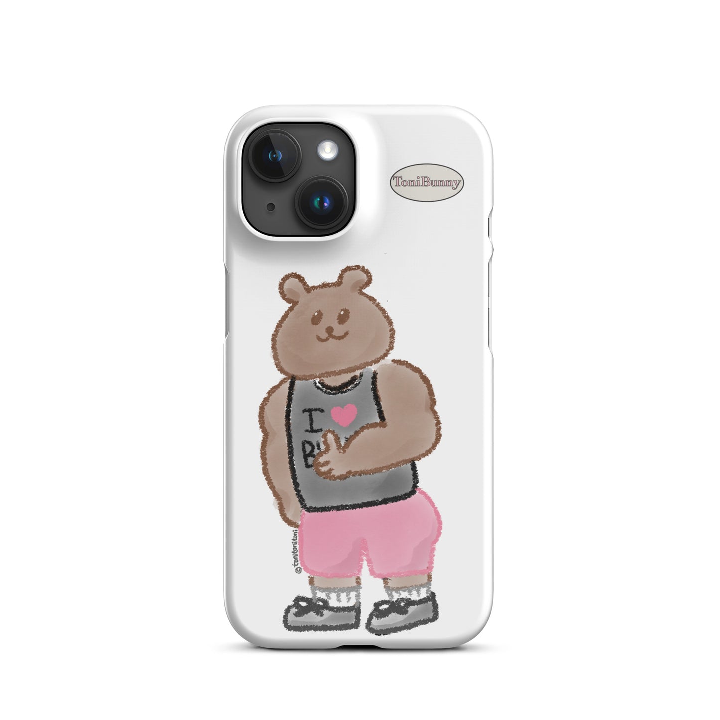 π» Athletic ToniBear iPhone Snap Case π»