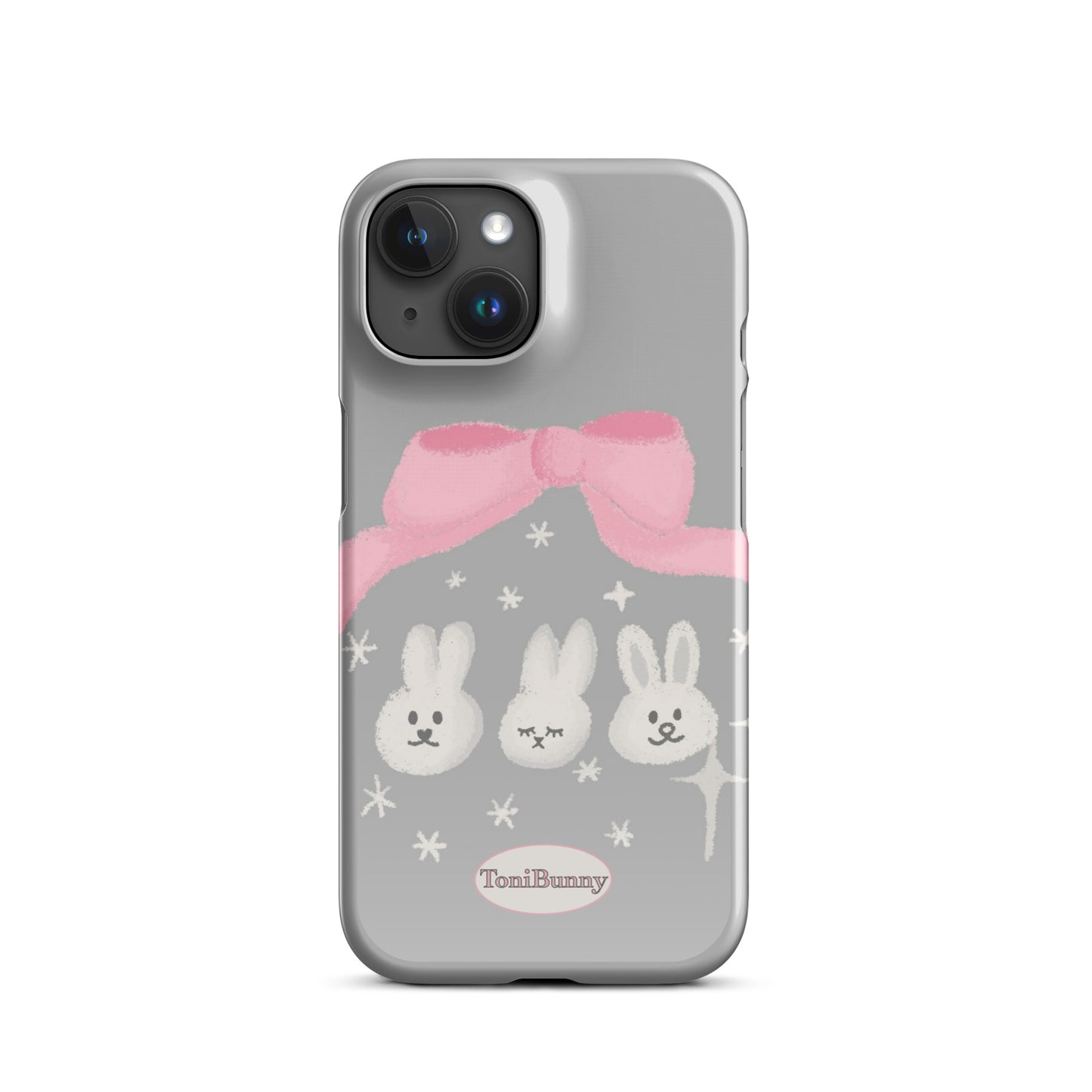 π ToniBunny Ribbon Bunny Friends iPhone Snap Case π