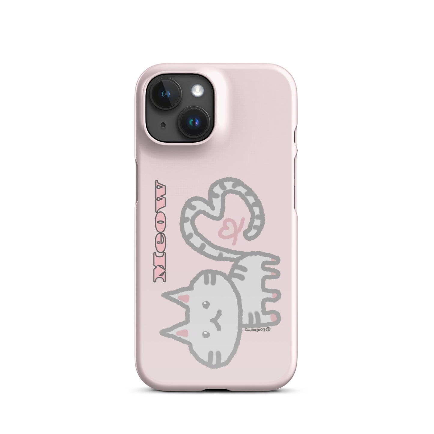 ๐พ Meow Cat Pink iPhone Snap Case ๐พ