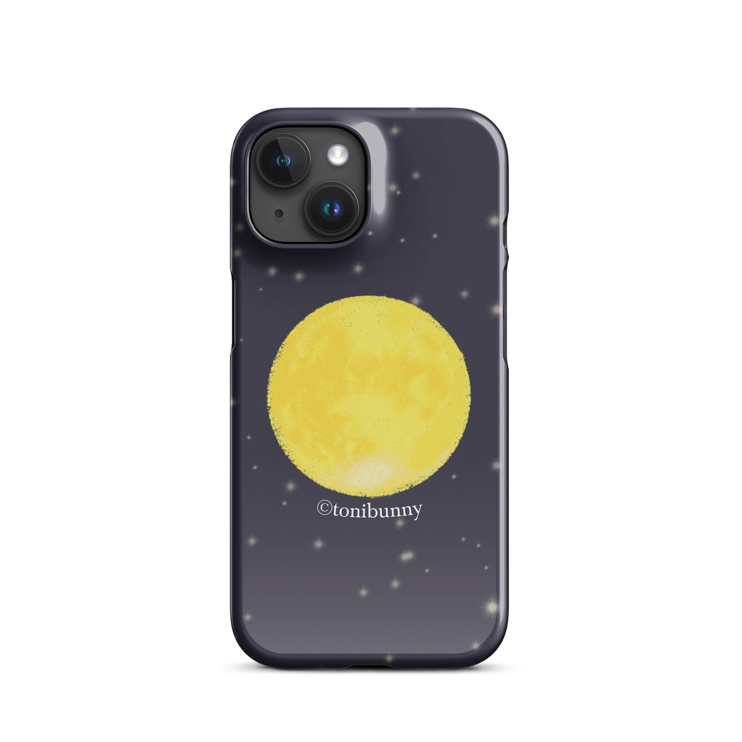 🌕 Full Moon iPhone Snap Case 🌕