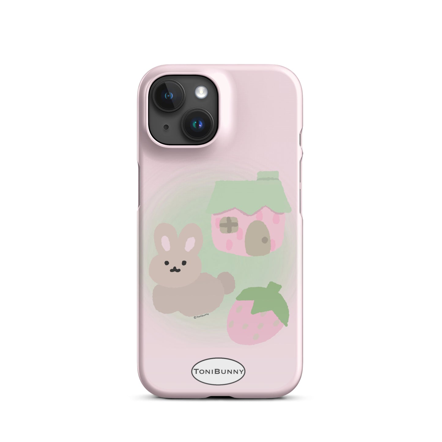 π· Pink ToniBunny Cottage iPhone Snap Case π·
