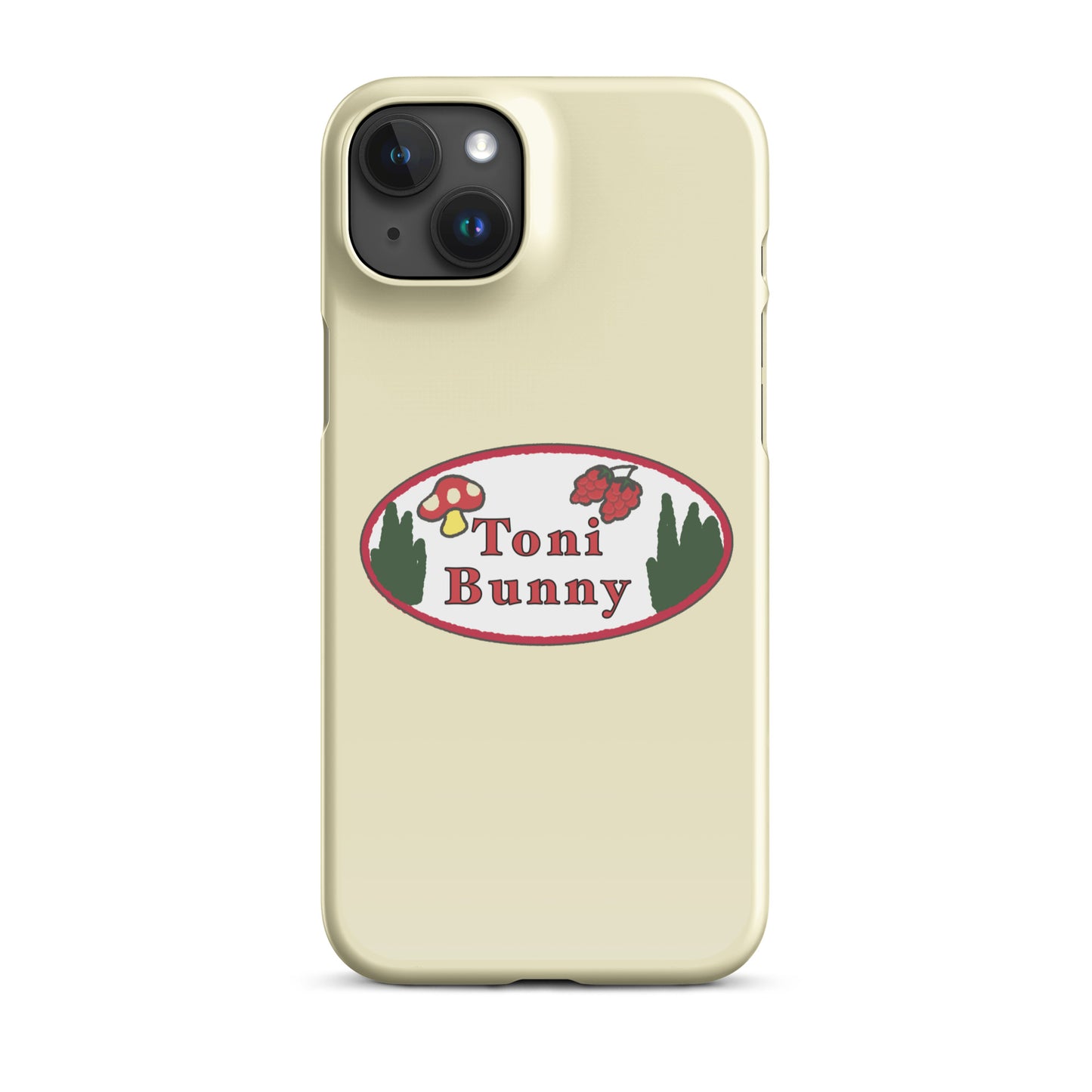 π ToniBunny Mushroom Logo iPhone Snap Case π