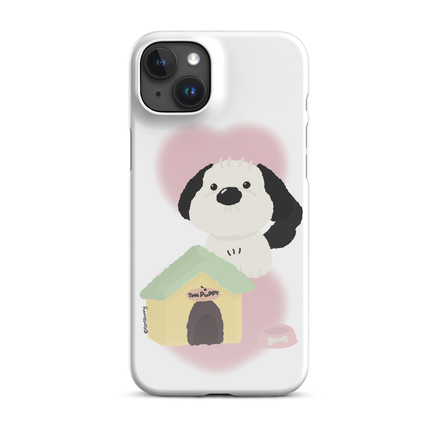 ๐ถ Pink ToniPuppy iPhone Snap Case ๐ถ