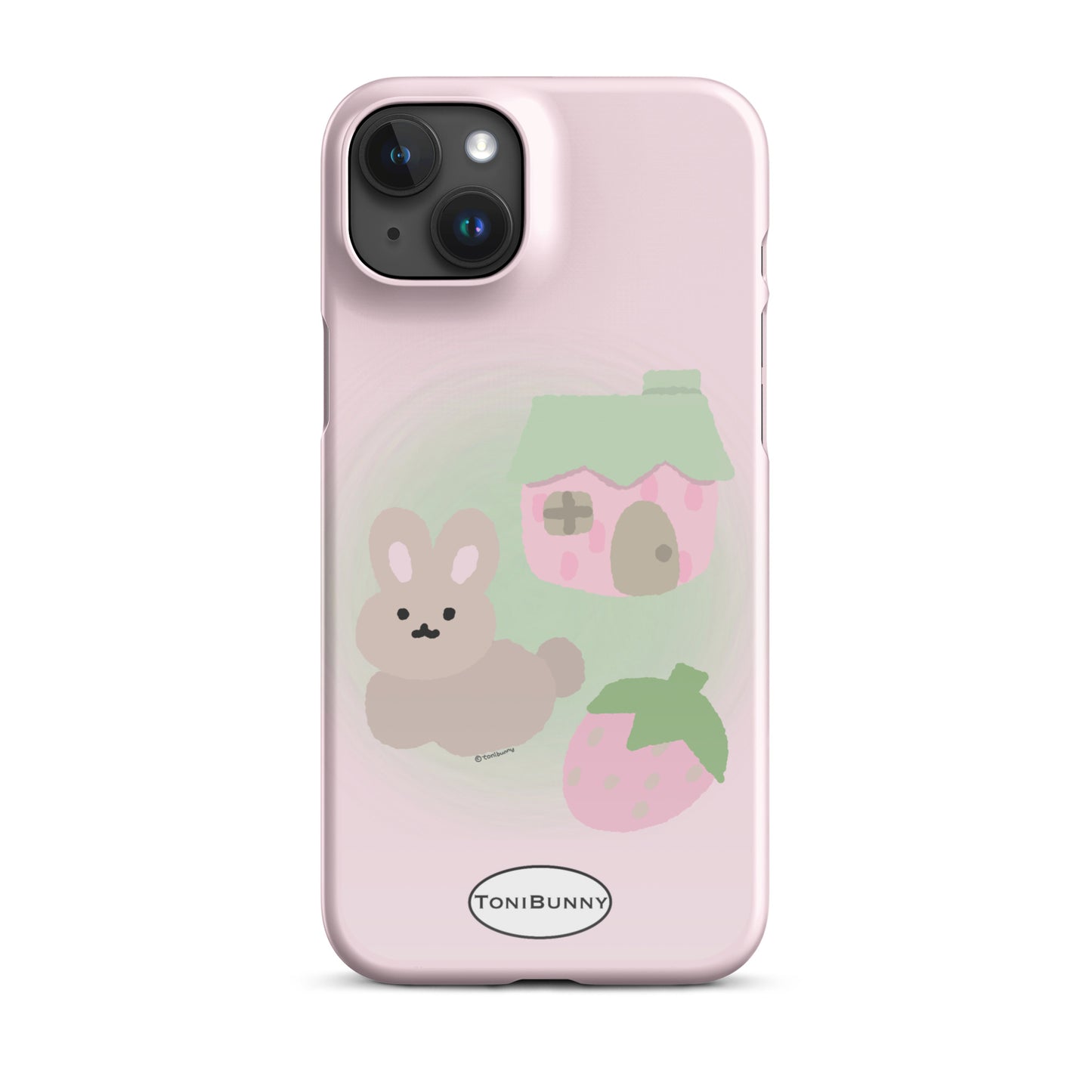 π· Pink ToniBunny Cottage iPhone Snap Case π·