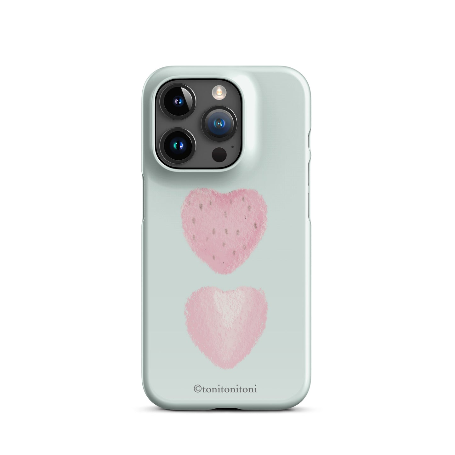 🍓Blue Strawberry iPhone Snap Case🍓
