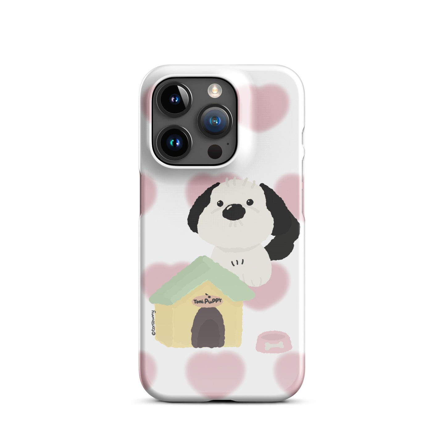 πΆ Pink Pattern ToniPuppy iPhone Snap Case πΆ