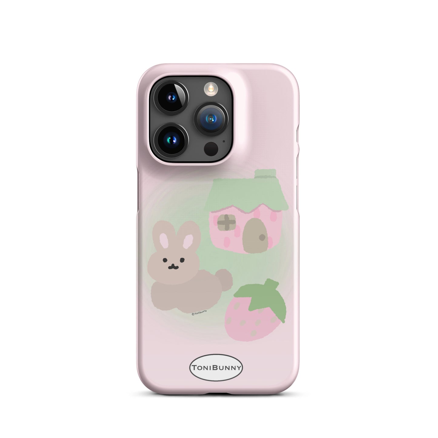 π· Pink ToniBunny Cottage iPhone Snap Case π·
