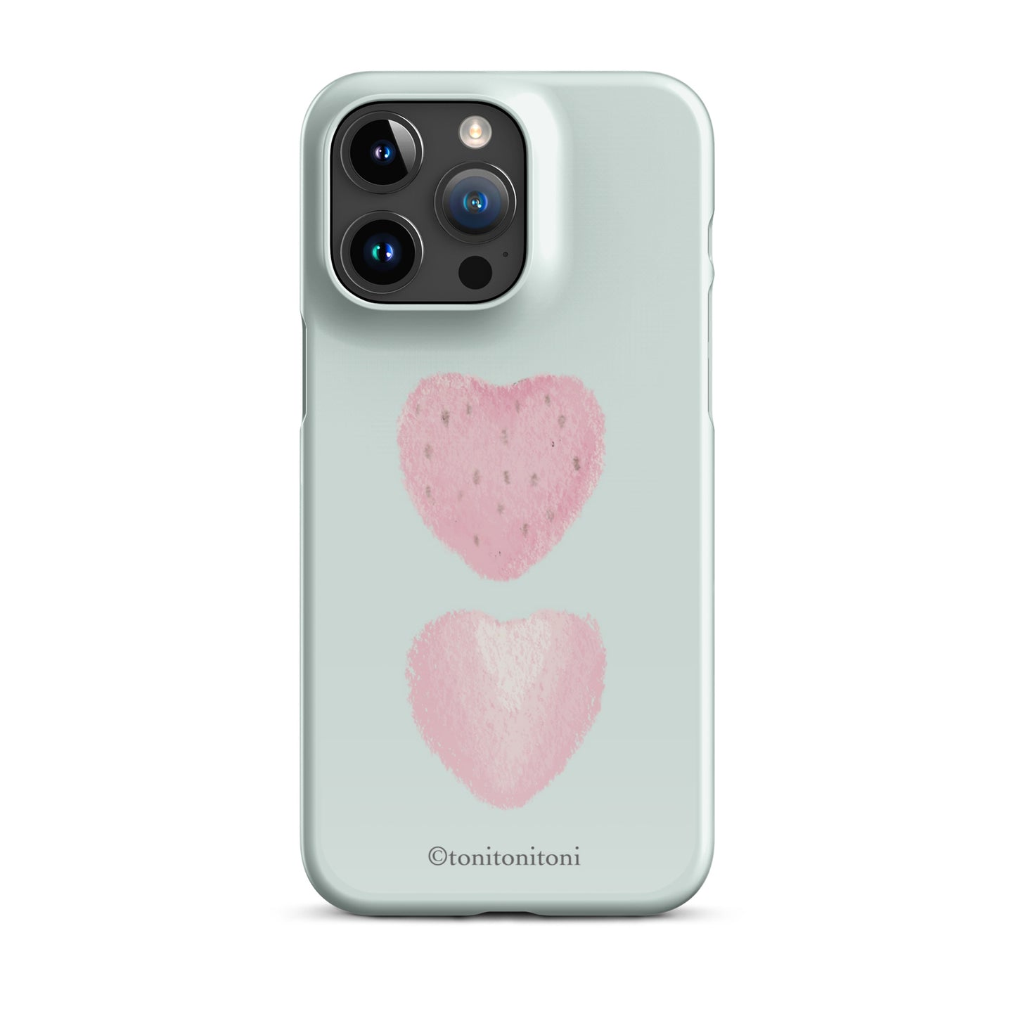 🍓Blue Strawberry iPhone Snap Case🍓