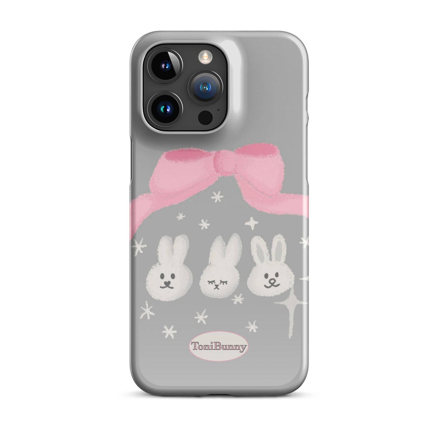 π ToniBunny Ribbon Bunny Friends iPhone Snap Case π