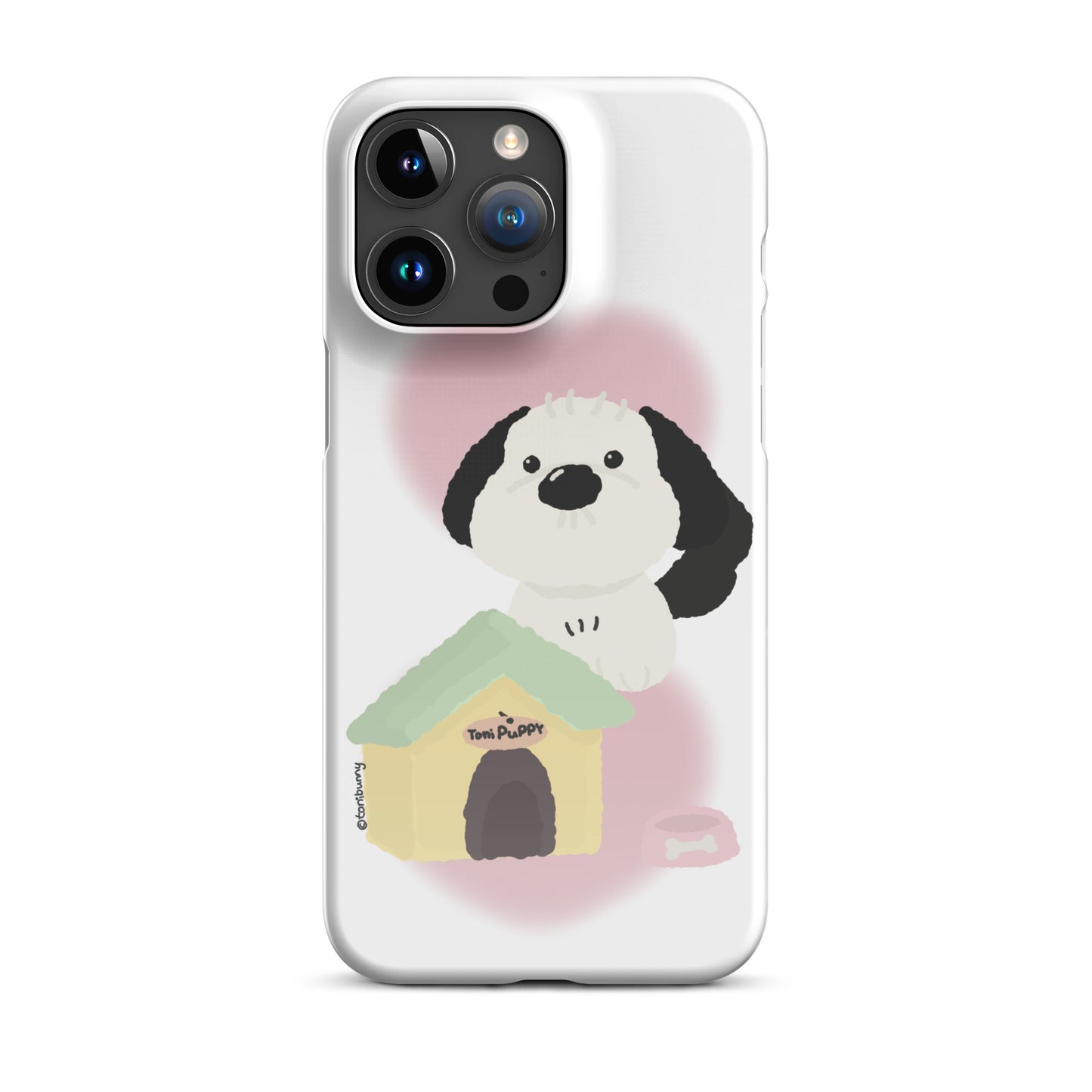 ๐ถ Pink ToniPuppy iPhone Snap Case ๐ถ