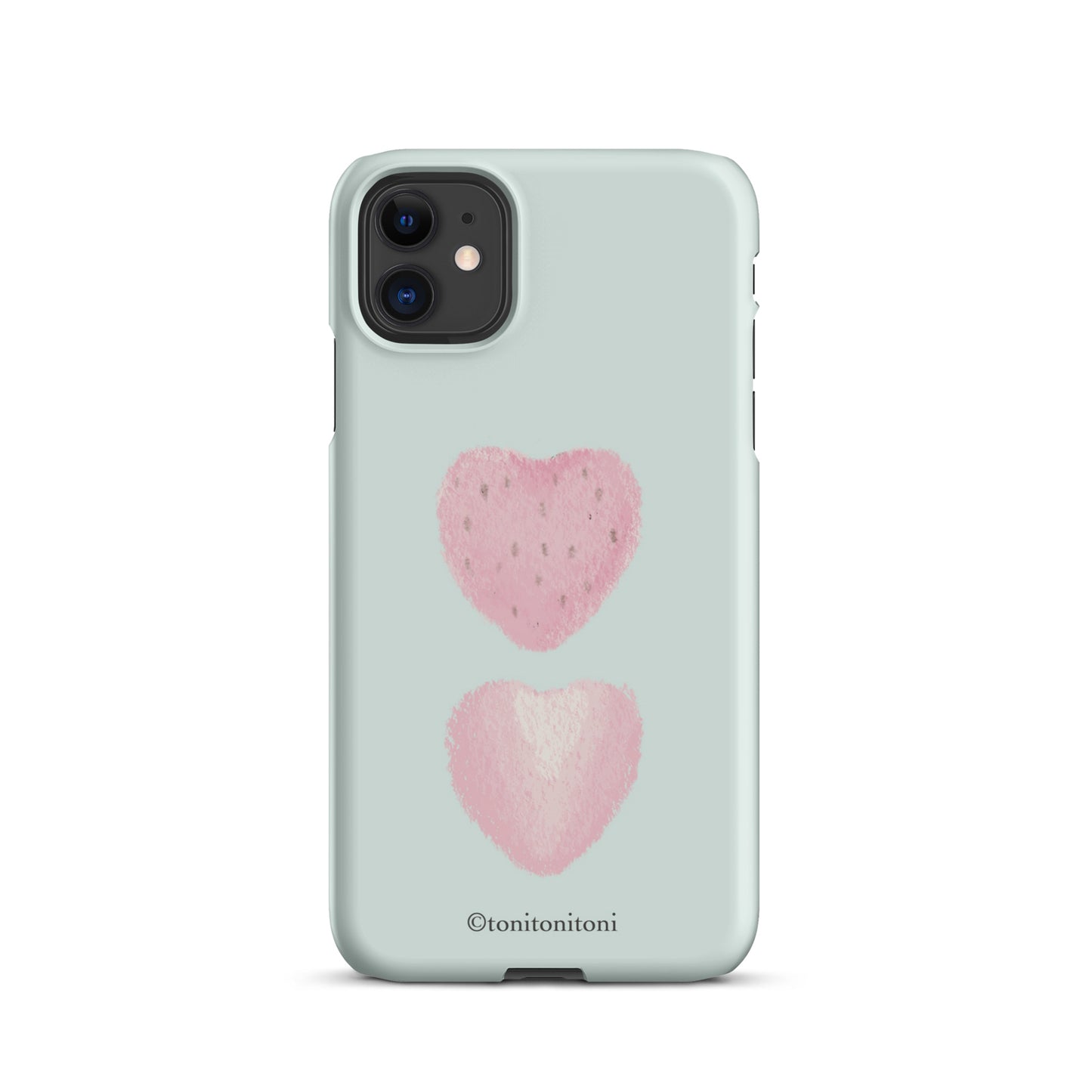 🍓Blue Strawberry iPhone Snap Case🍓