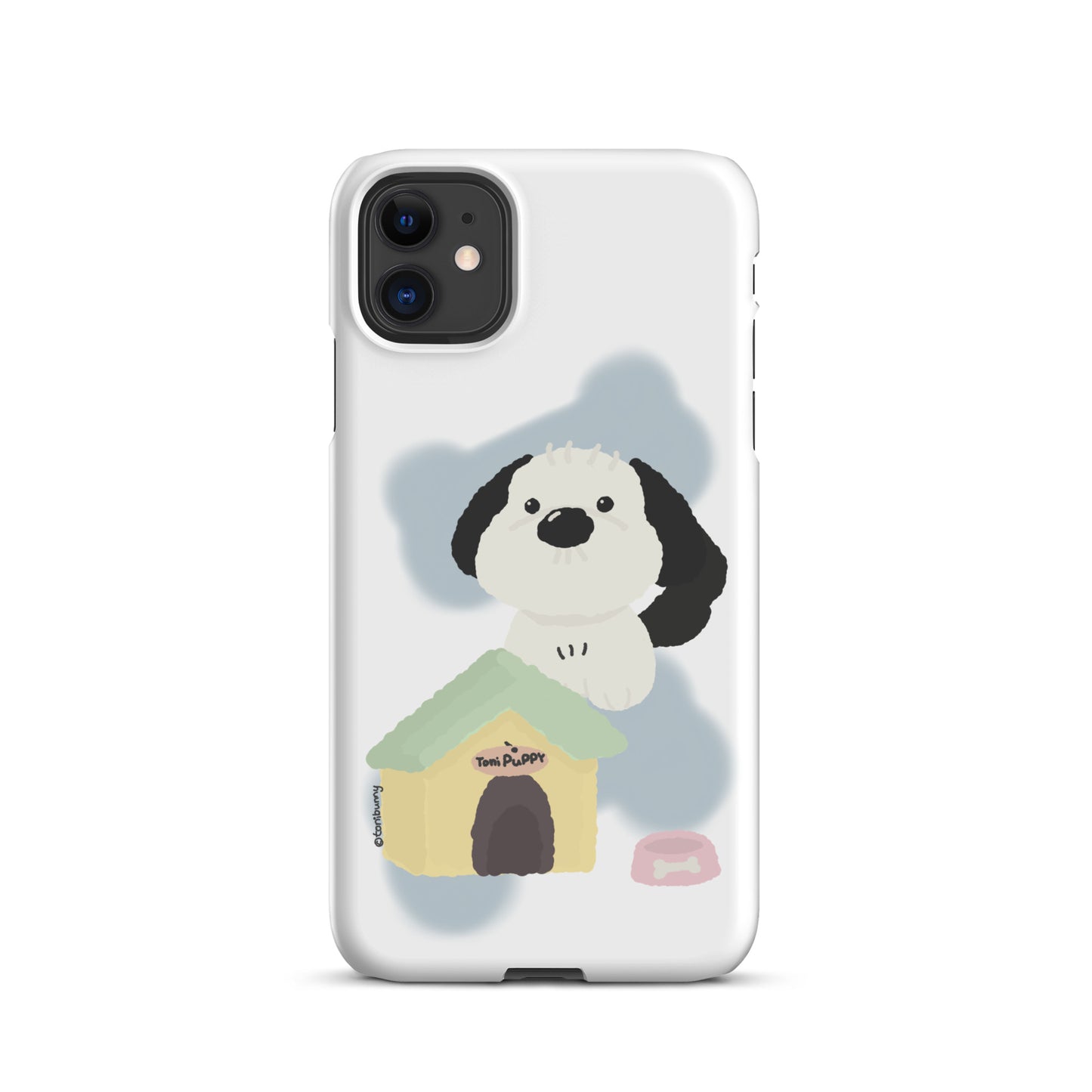 ๐พ Blue ToniPuppy iPhone Snap Case ๐พ