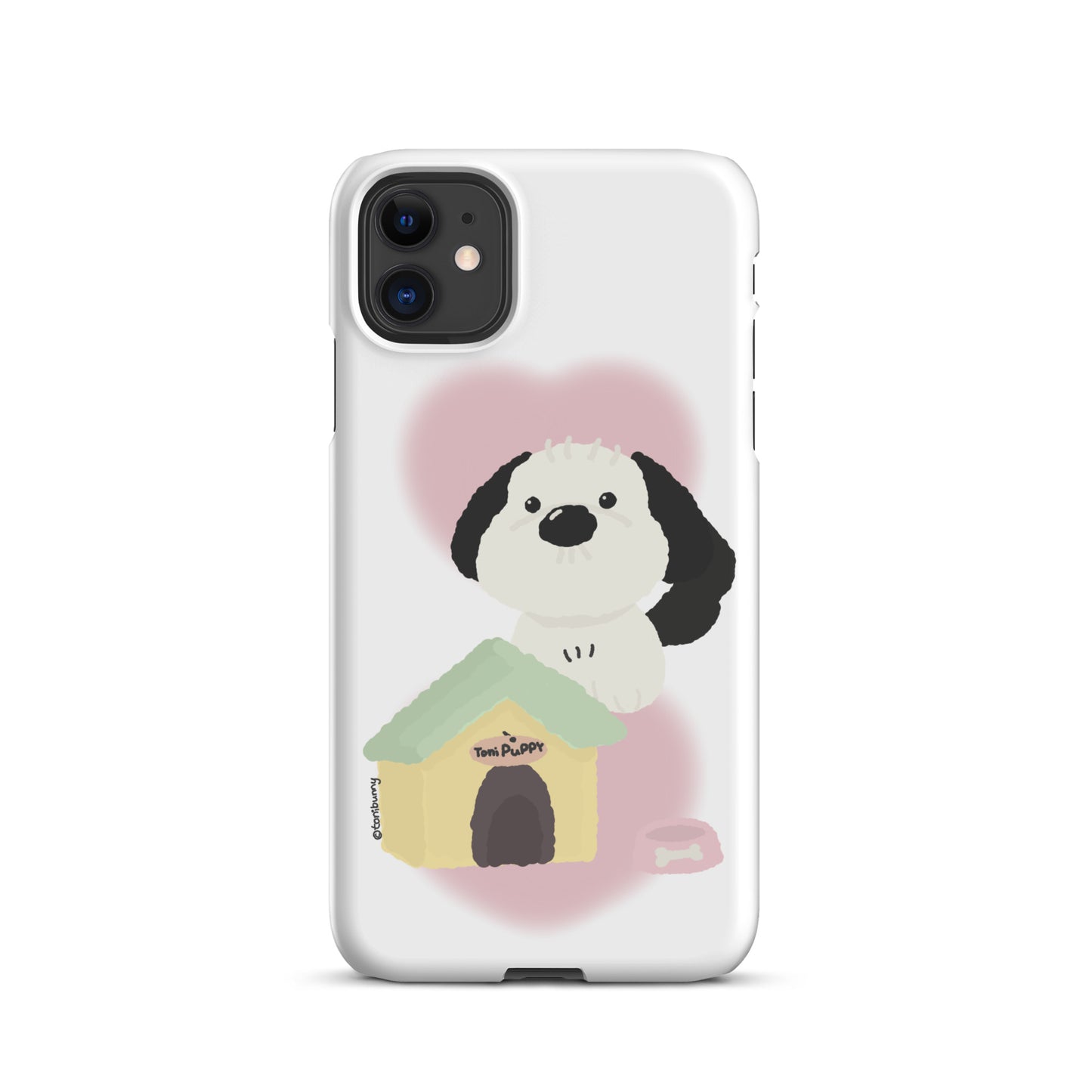 ๐ถ Pink ToniPuppy iPhone Snap Case ๐ถ